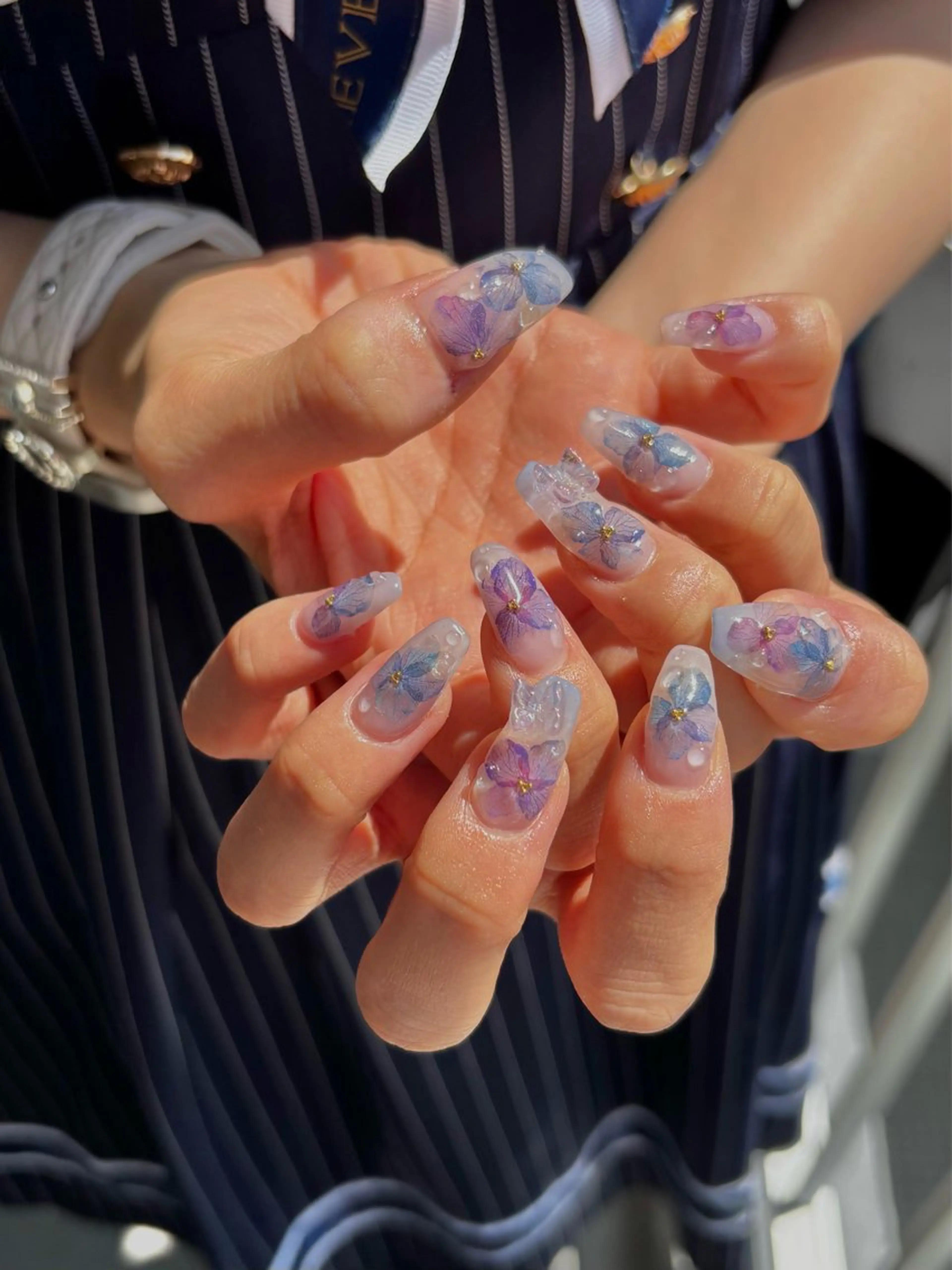 ネイル 持ち込み ハンドネイル フットネイル Nailsalon Fave/Rinaのネイルデザイン