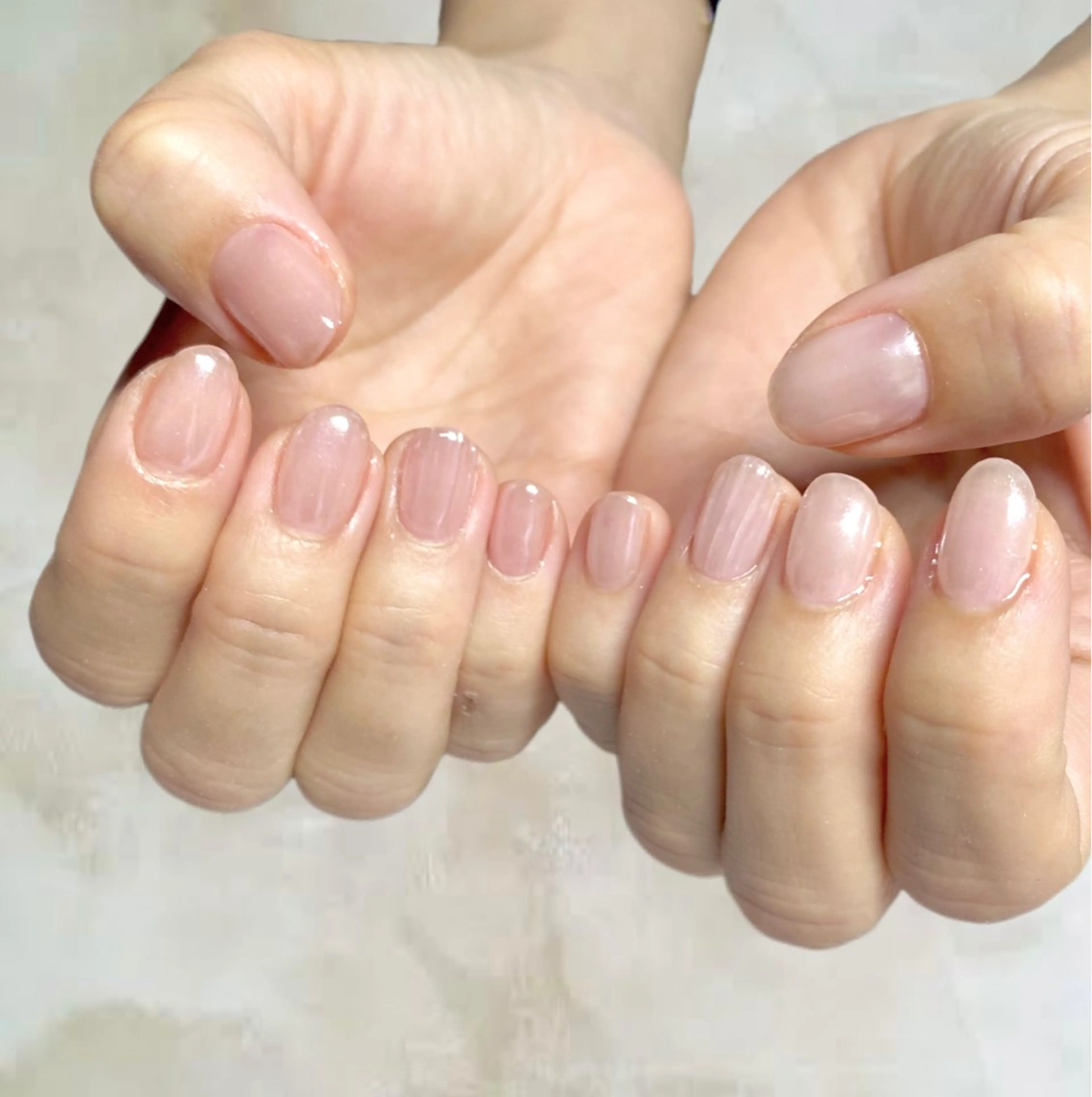 ネイル アートネイル オフィスネイル シンプルネイル sunrich by 180degrees所属・足立区　五反野 自宅サロンのネイルデザイン