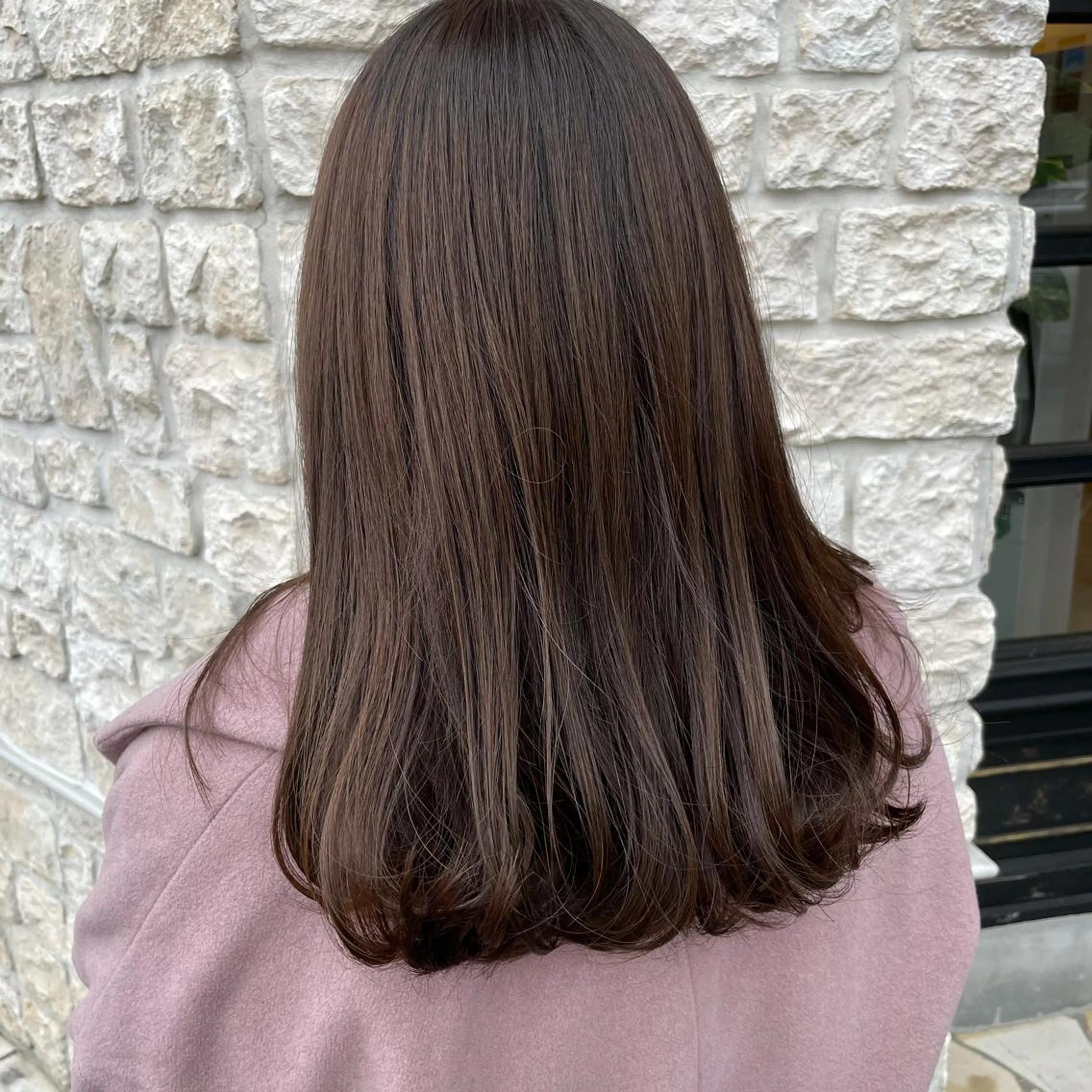 カラー ヘアカラー トリートメント 星野 茉由のヘアスタイル