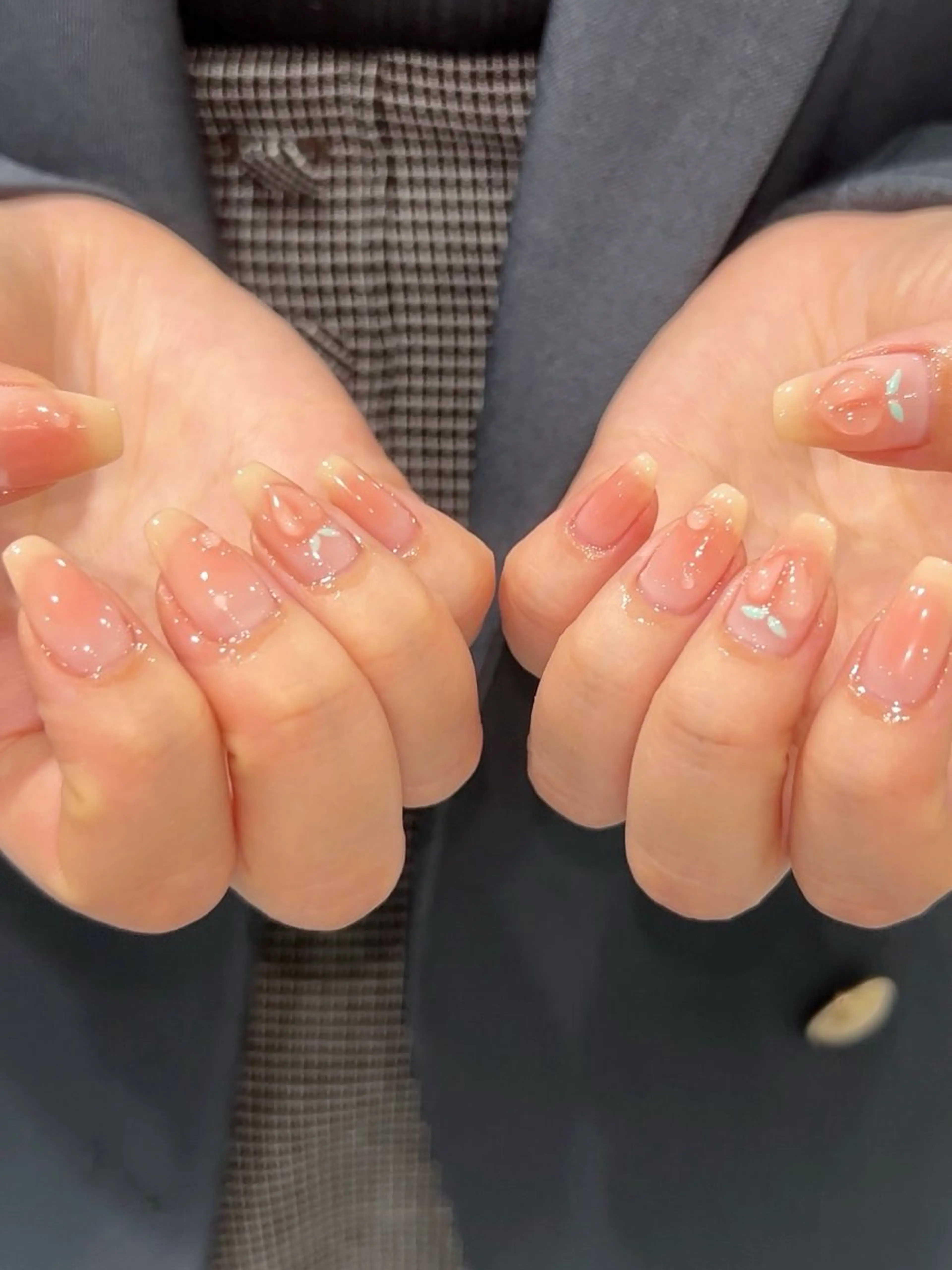 ネイル チークネイル ハンドネイル RYO ／Amourのネイルデザイン