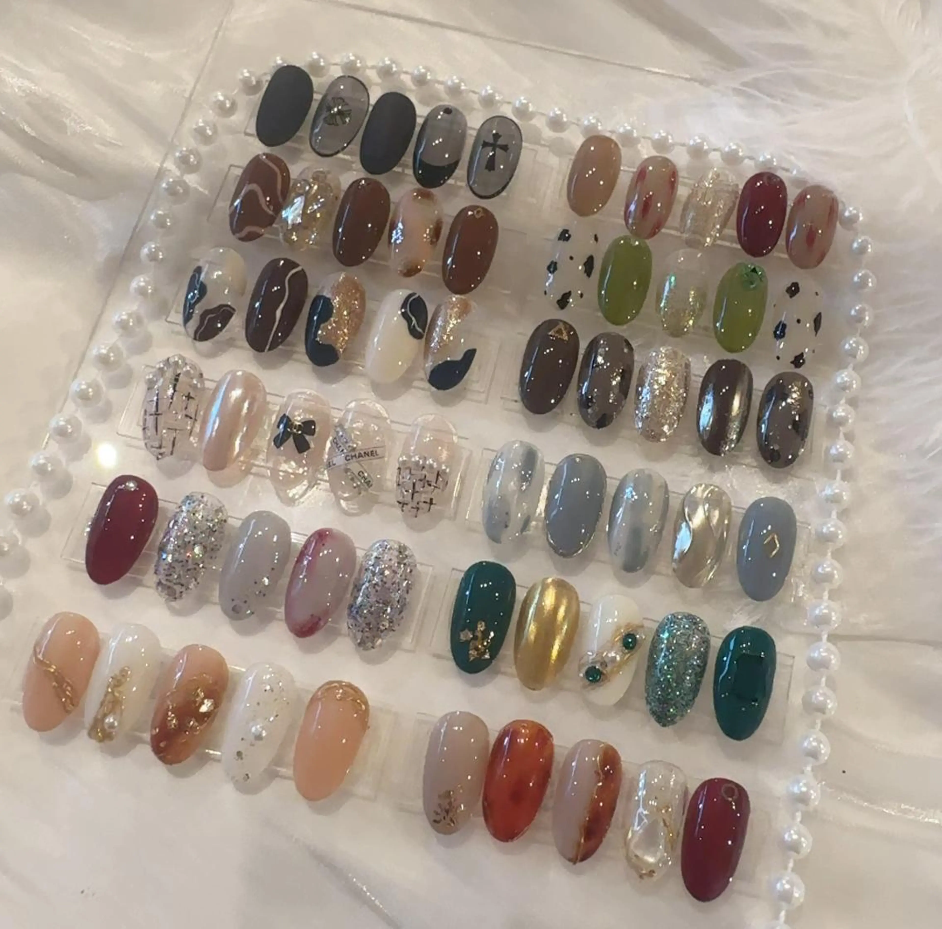 ネイル ビルドアップ ビューティー リリのネイルデザイン