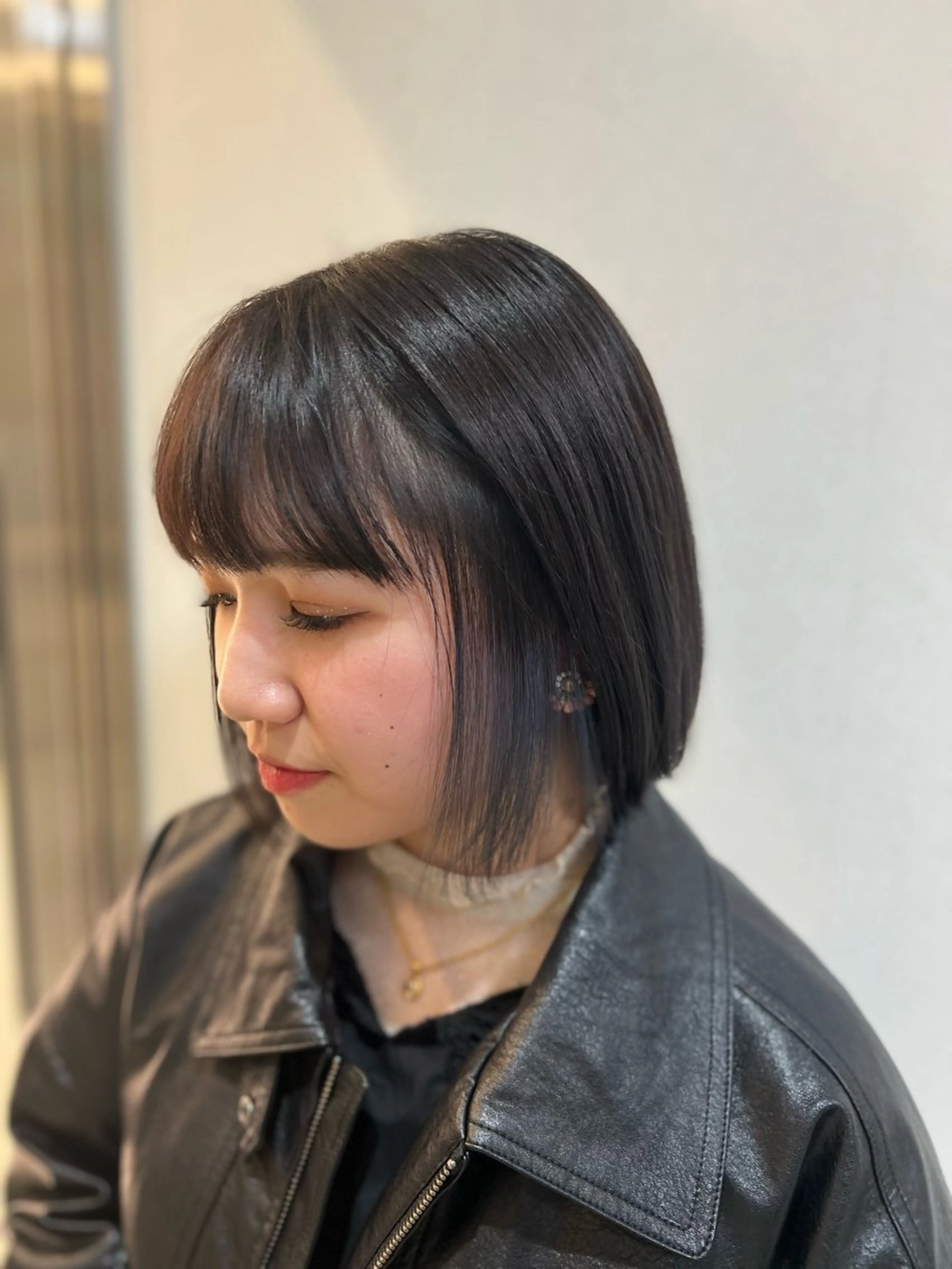 ショート カラー ブルーカラー 札幌パーマ 髪質改善/後藤海音のヘアスタイル