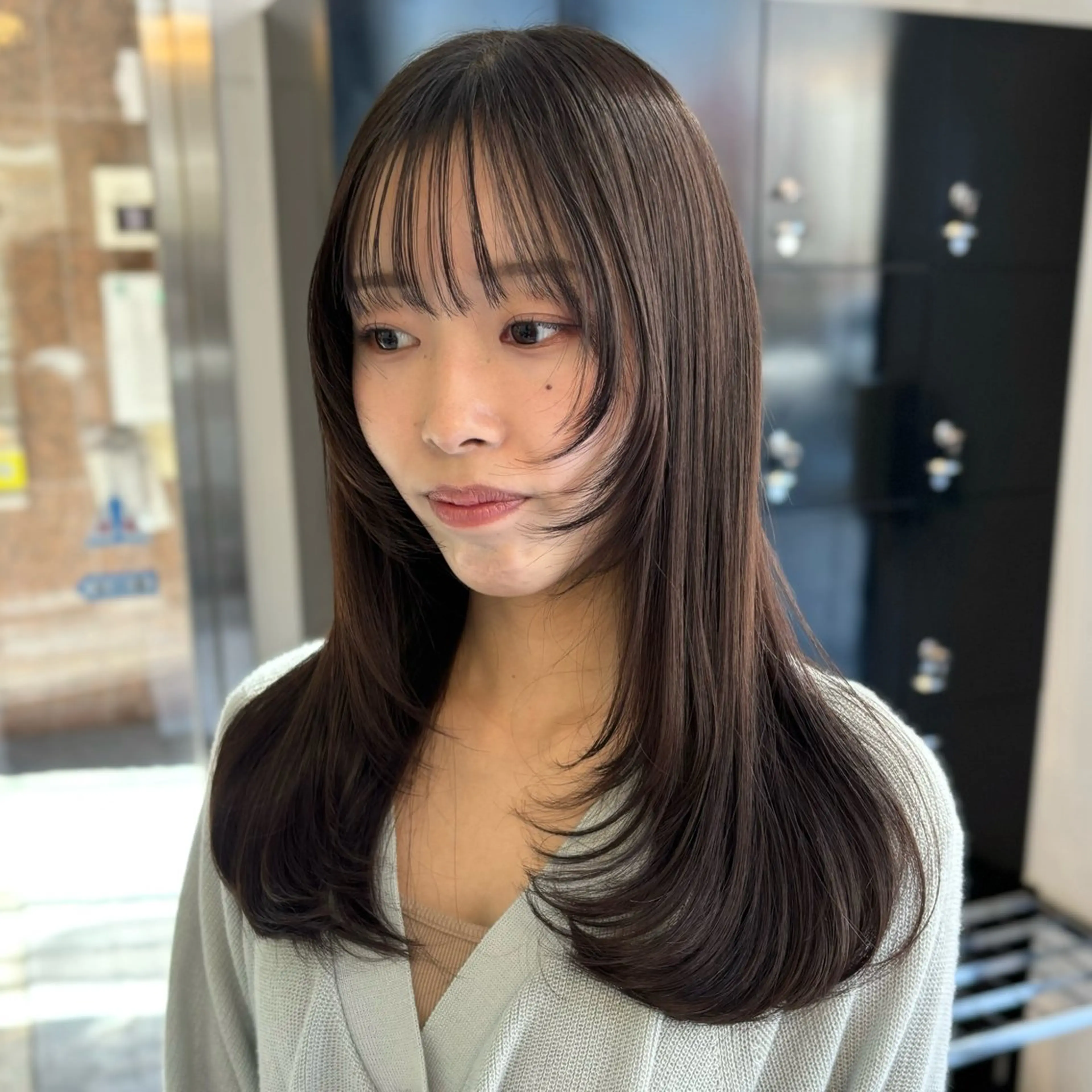 ロング カラー channel所属・Natsumi ❤︎のヘアスタイル