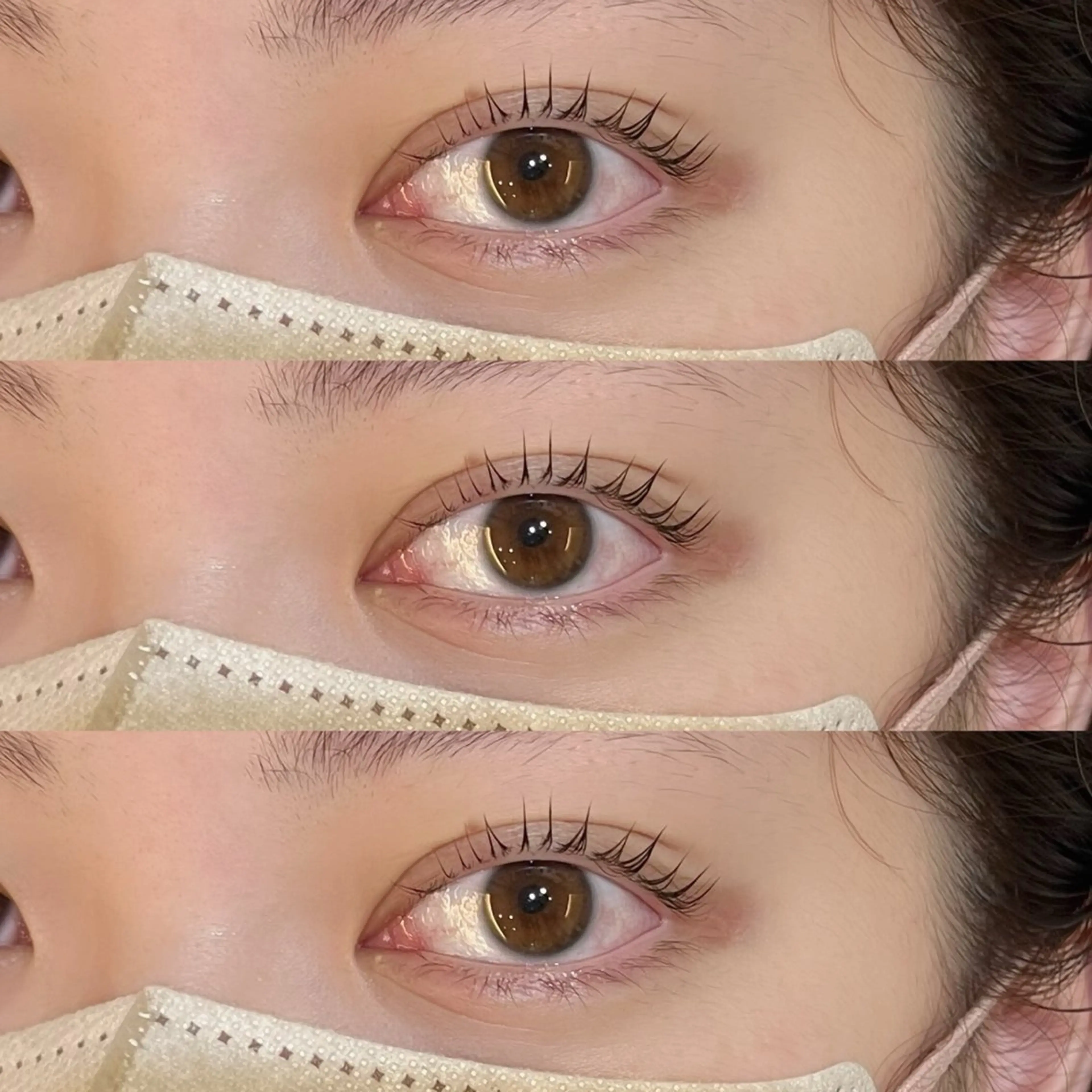 マツエク・マツパ パリジェンヌラッシュリフト マツパ 棚橋 光海のヘアスタイル