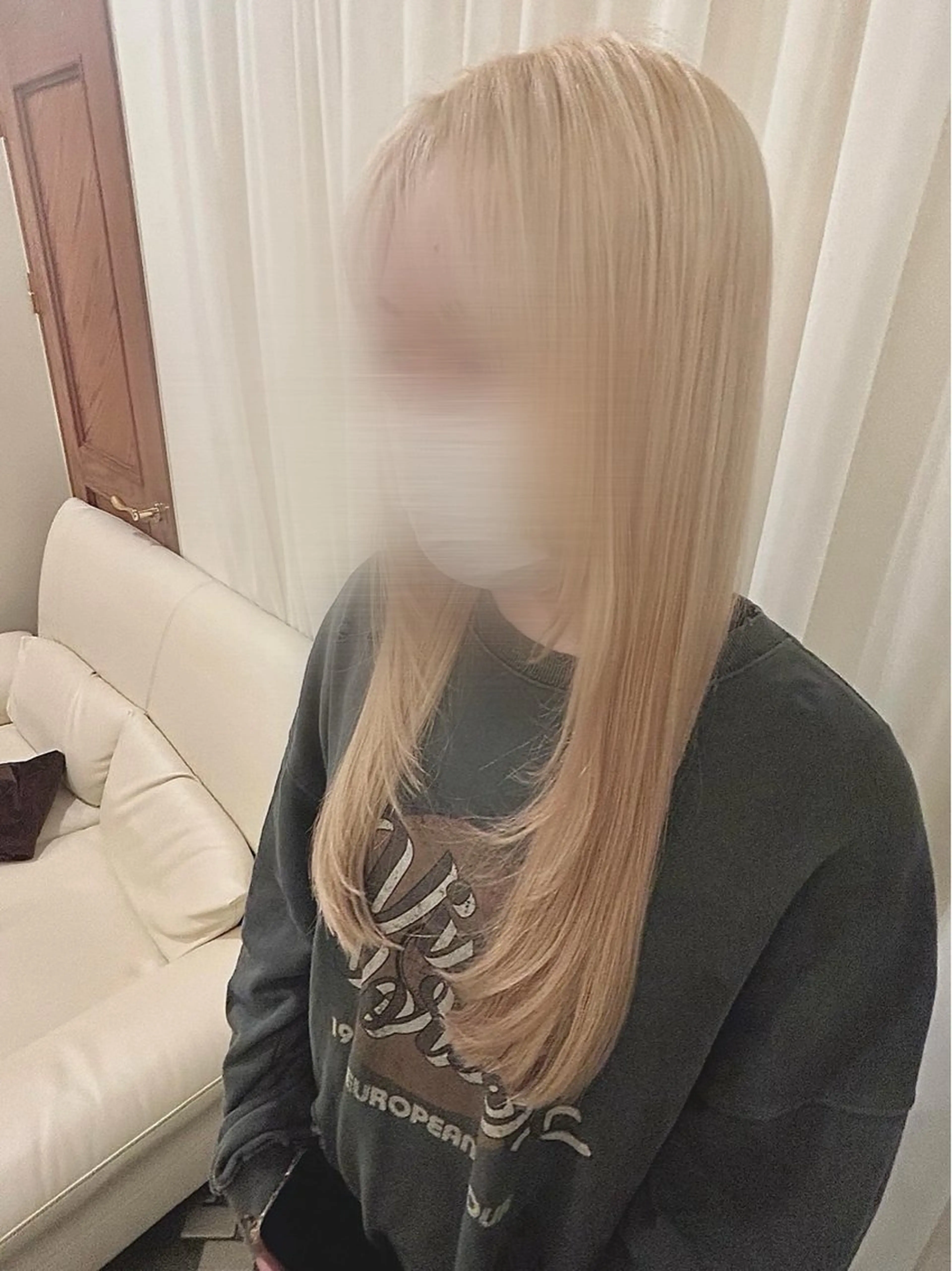 【1日1名限定‼️】韓国アイドル風トリプルカラー（ブリーチ2回＋オンカラー＋集中ケア）の写真