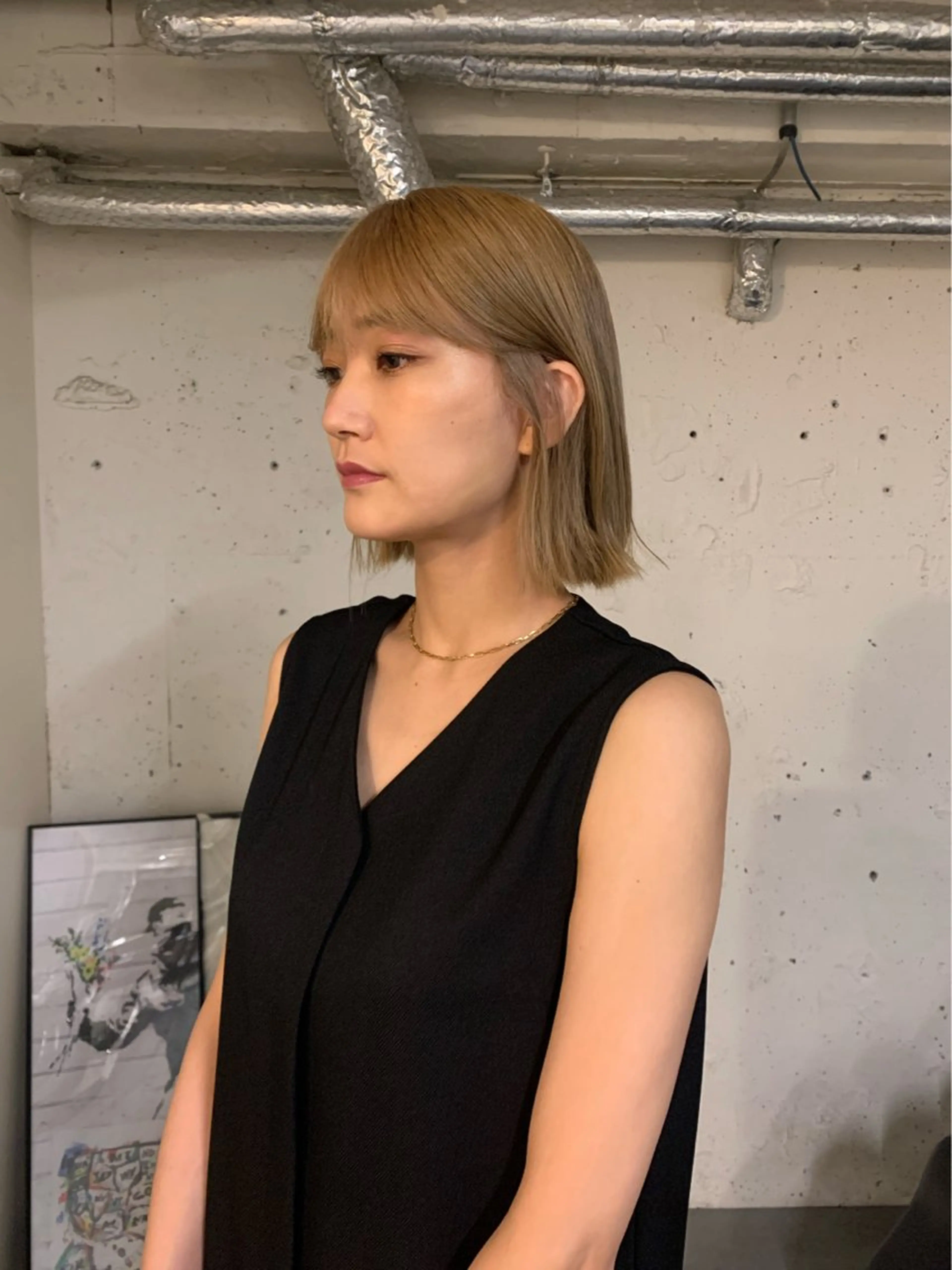 カラー ハッシュカット/ MAYAのヘアスタイル