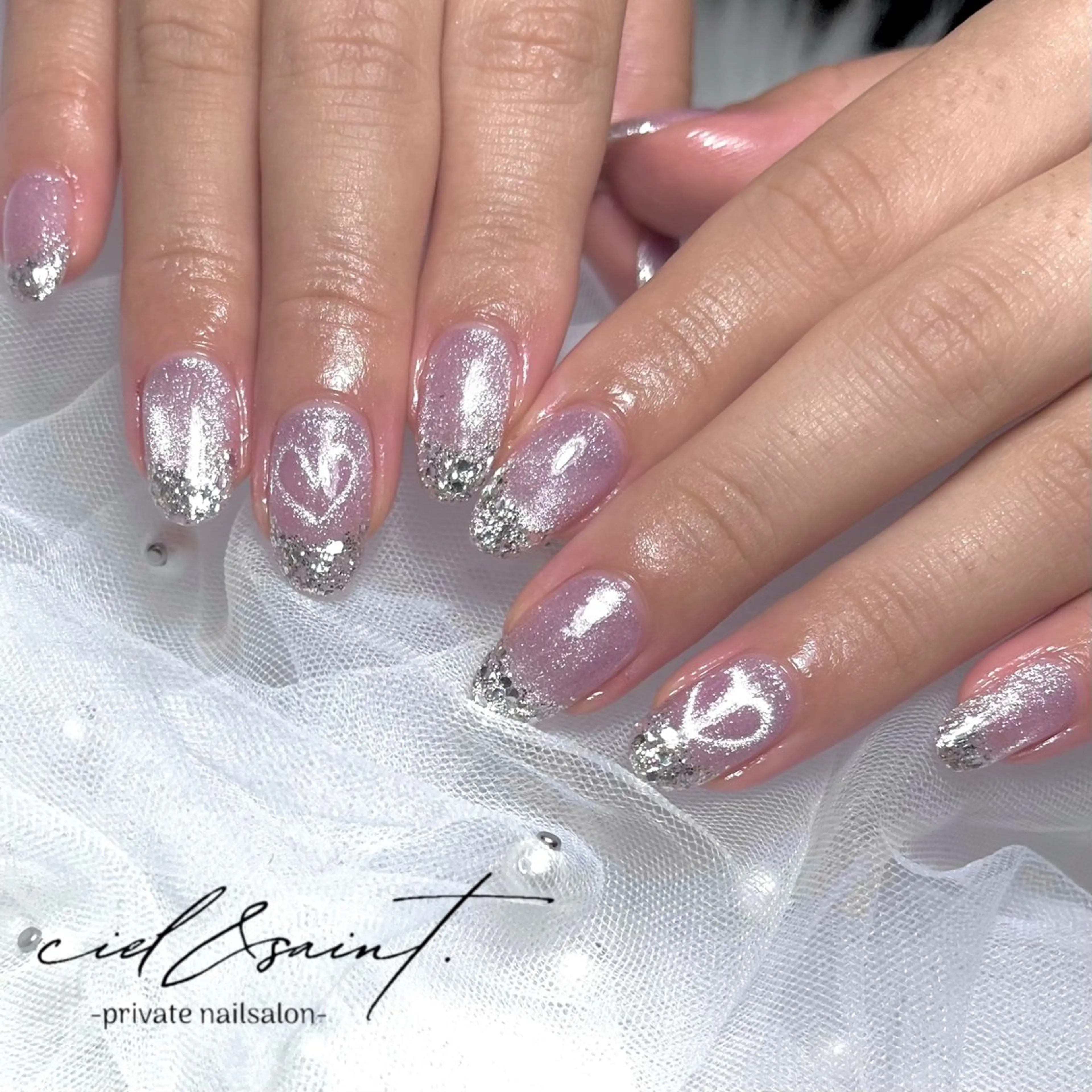 ネイル ハンドネイル nail salon ciel&saintのネイルデザイン