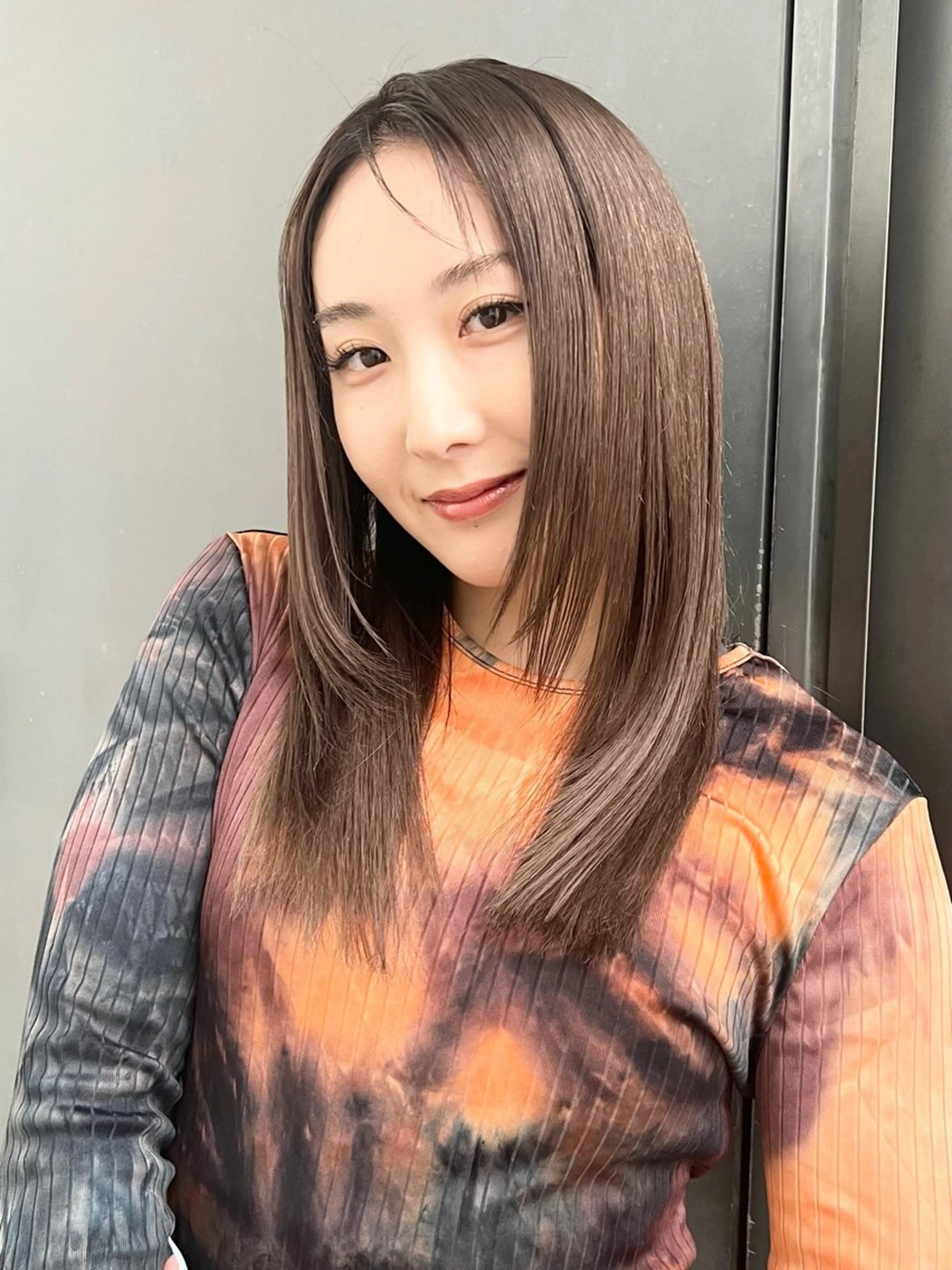 ミディアム カラー カット ヘアカラー トリートメント HARU//原宿🤍 リピート率NO.1のヘアスタイル