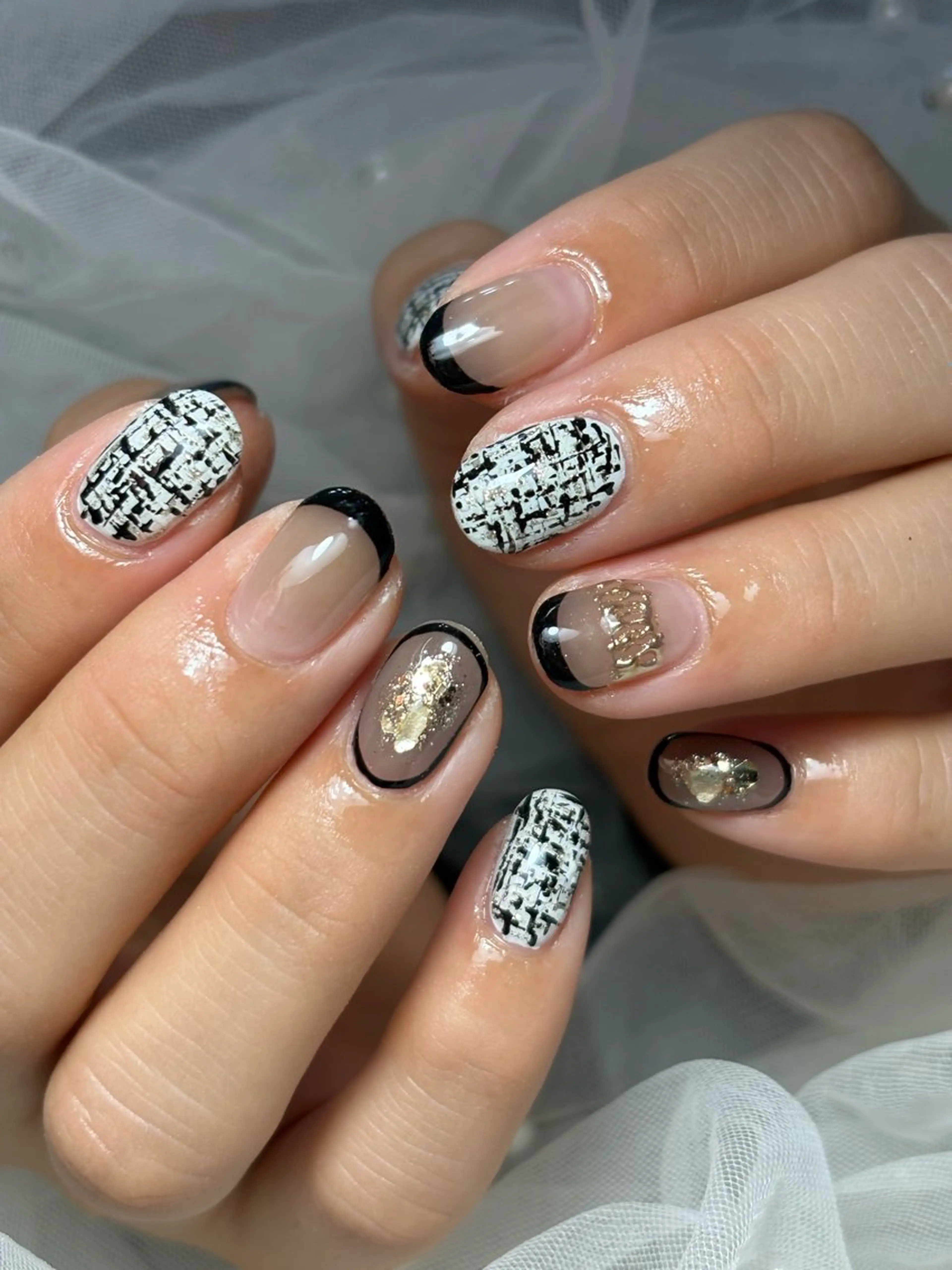 ネイル ハンドネイル フットネイル ✴︎ Delightのネイルデザイン