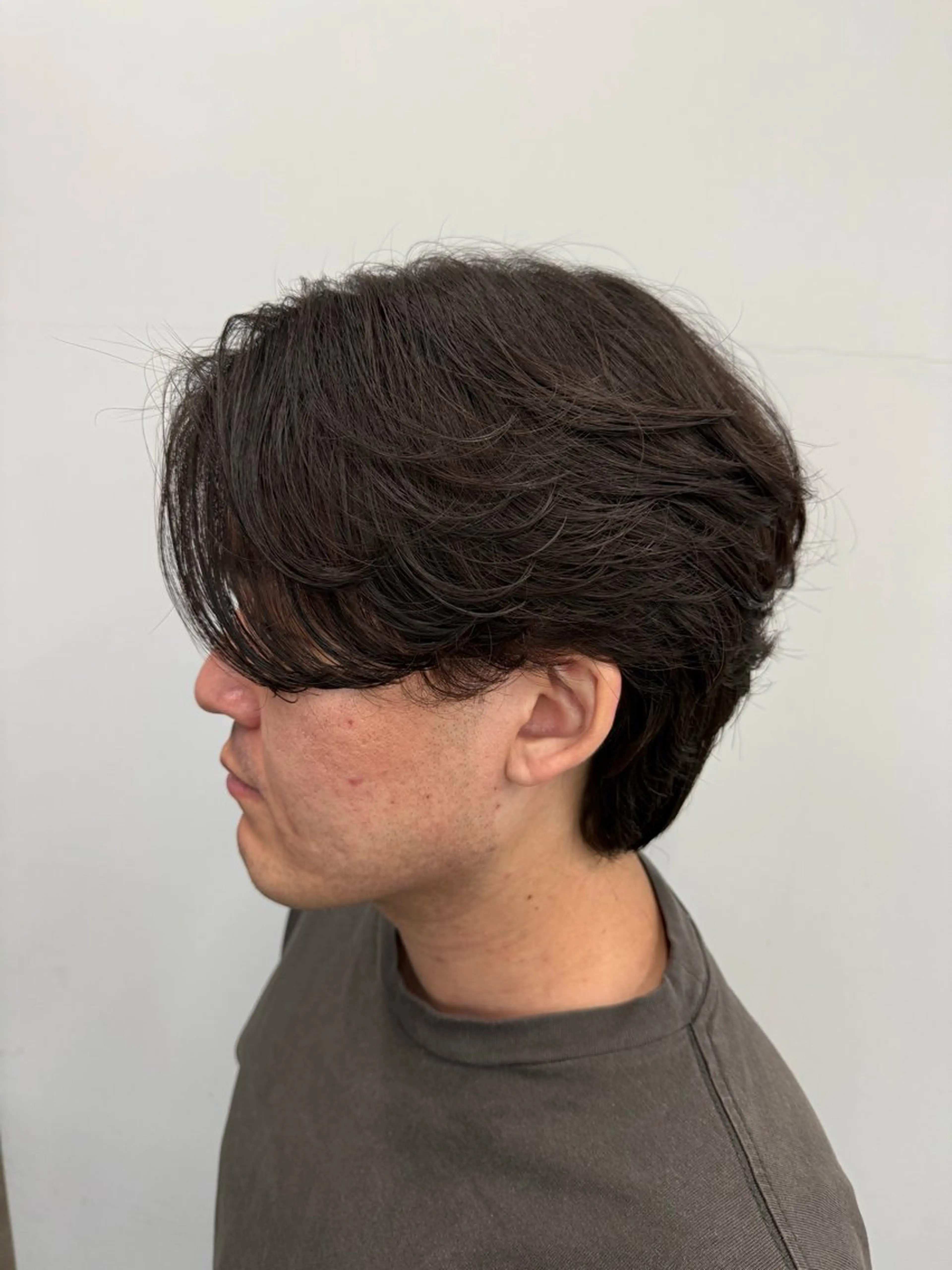 ショート パーマ メンズ フェザーパーマ メンズパーマ ニュアンスパーマ 坂本響 メンズカット/パーマのヘアスタイル