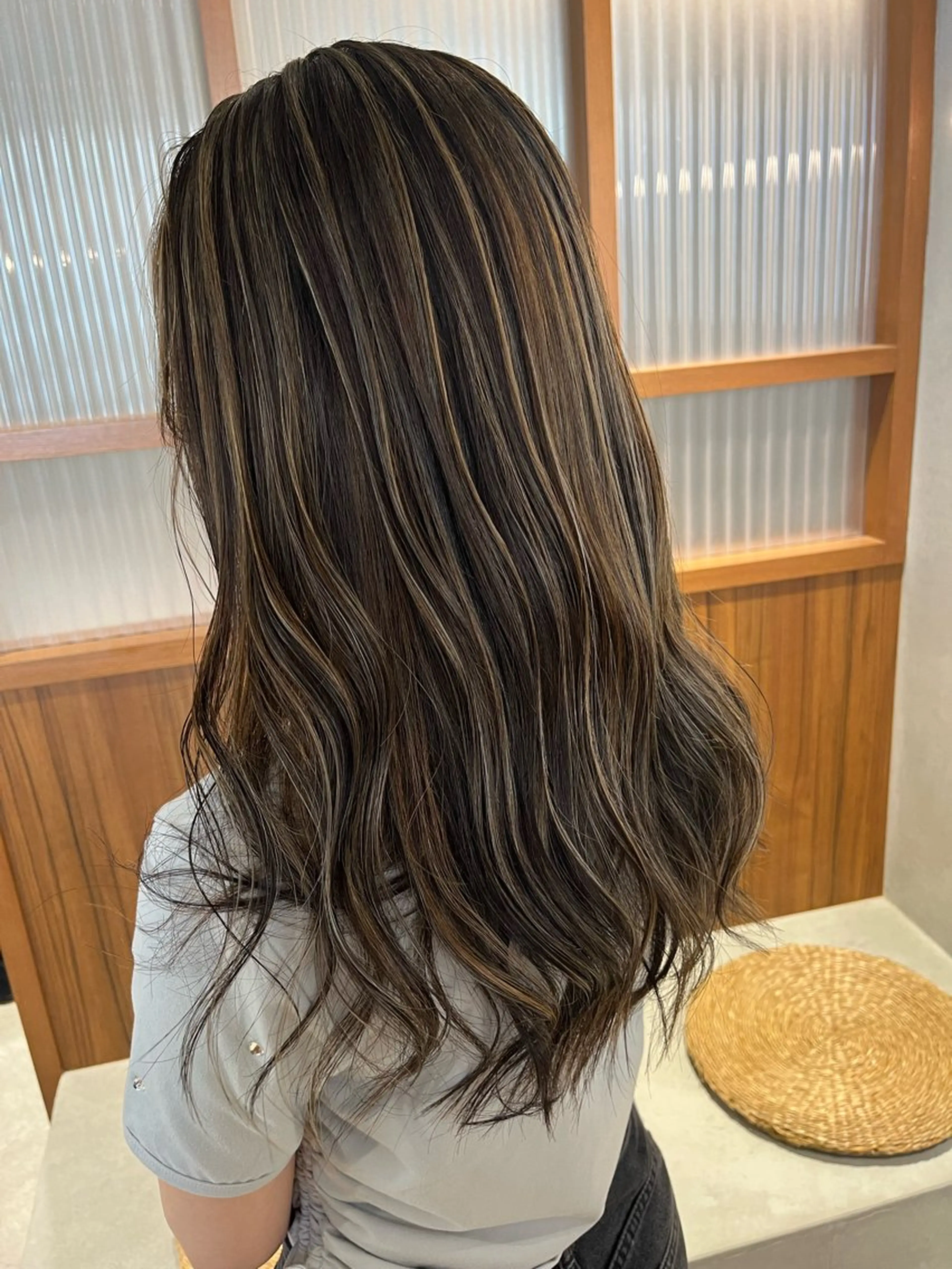 カラー ハイライトカラー 優梨 EIGHT💞のヘアスタイル