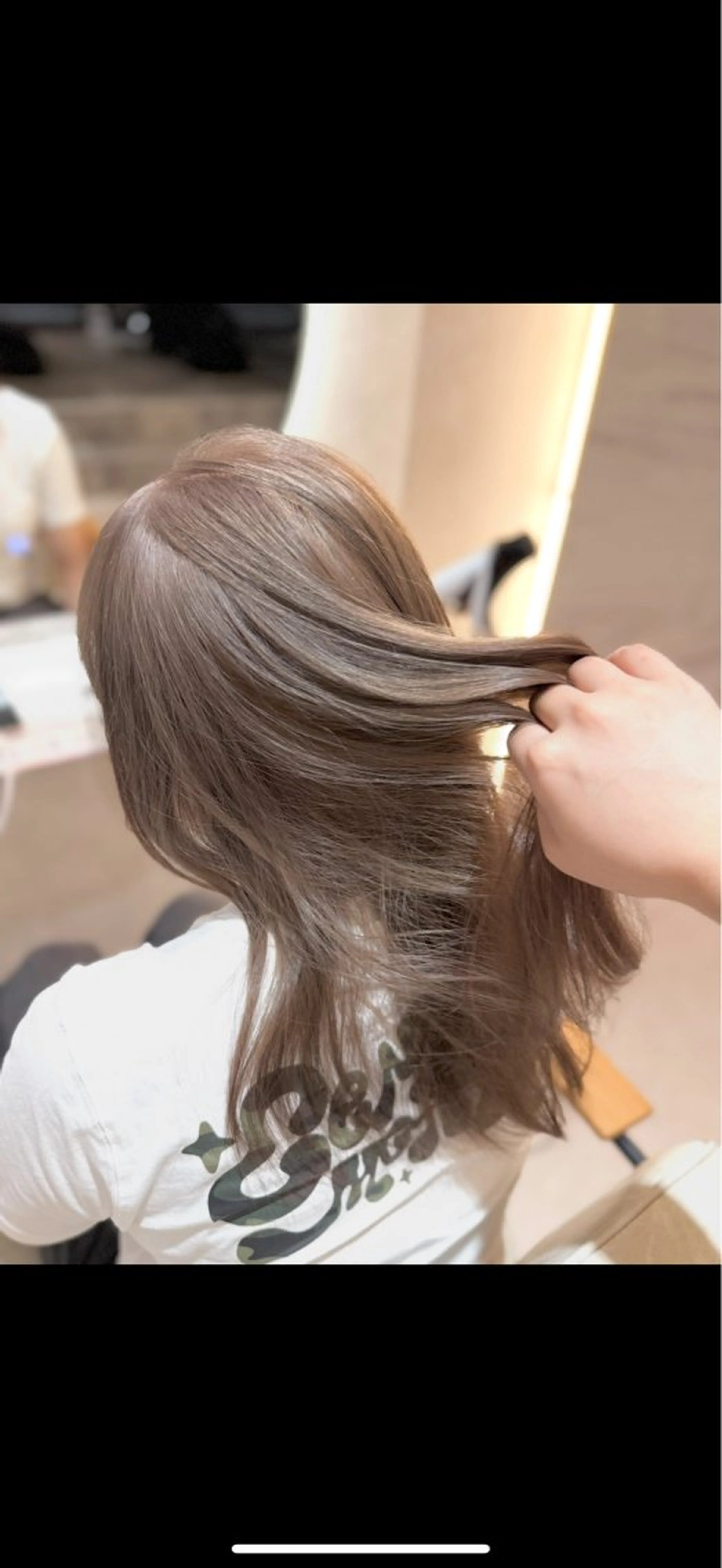 カラー 梅田カラーモデル/ ヘアセット/みさきのヘアスタイル
