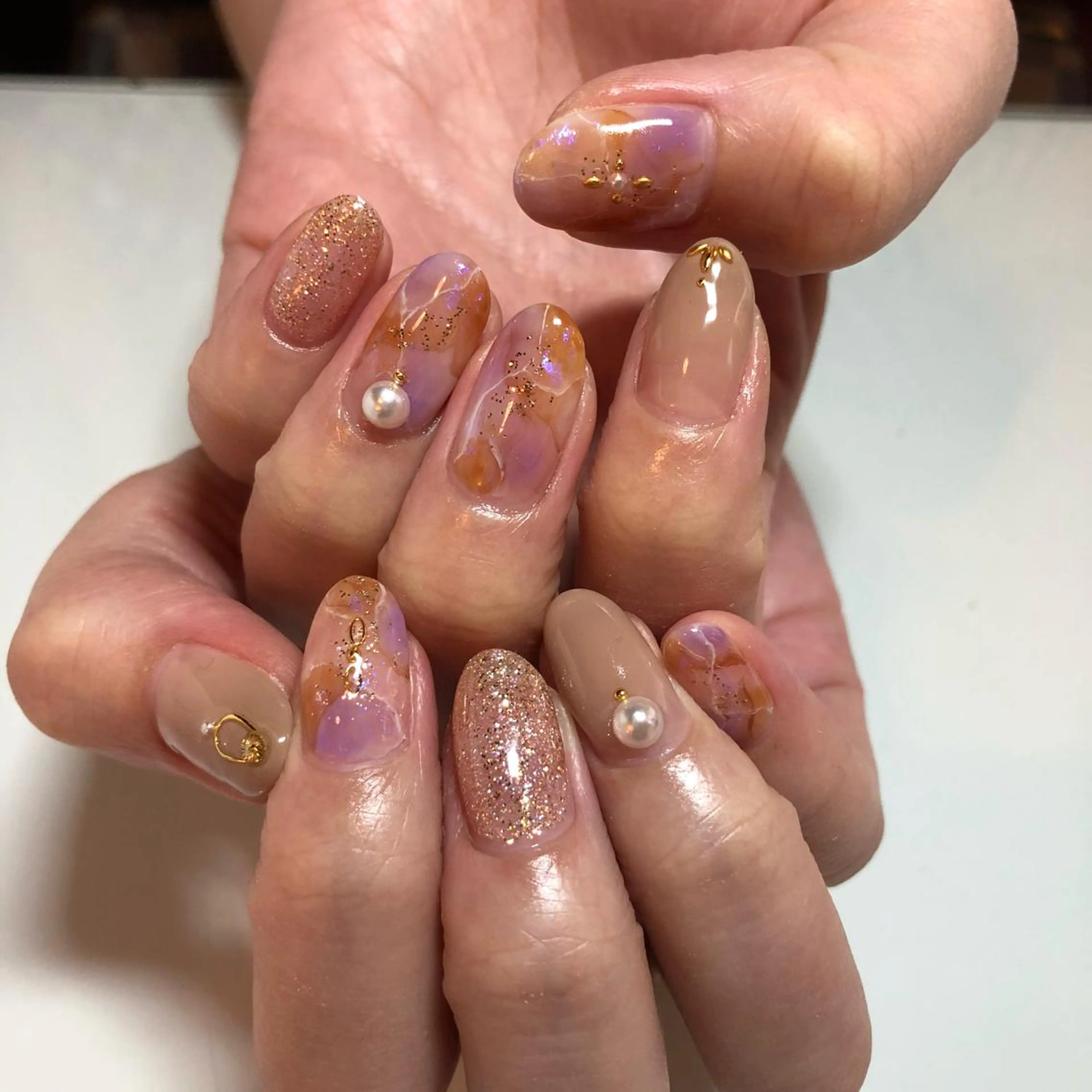ネイル g-up nail所属・米田 律子のネイルデザイン