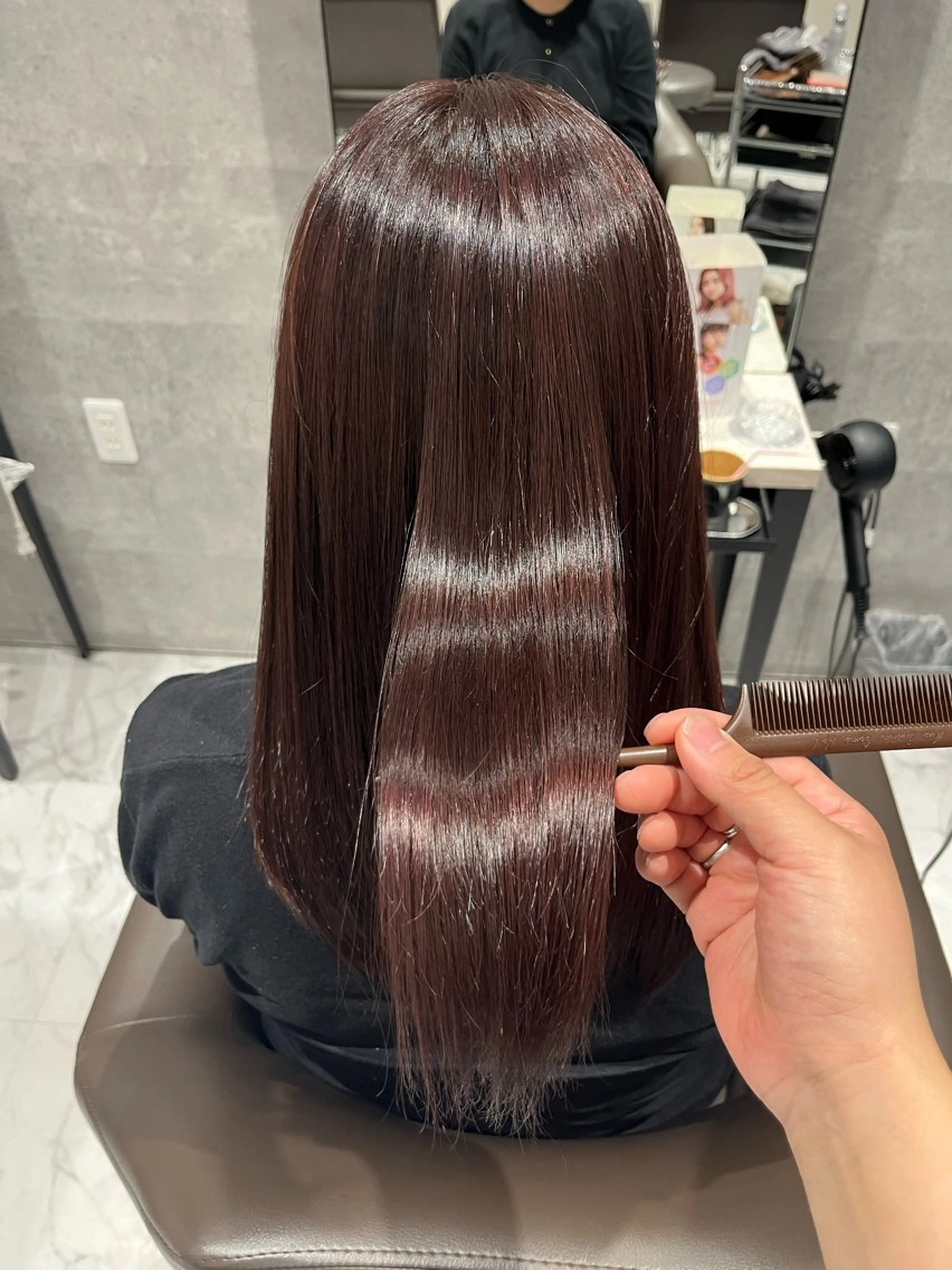 ミディアム ヘアカラー トリートメント Grow by NYNY 田代 紀恵のヘアスタイル