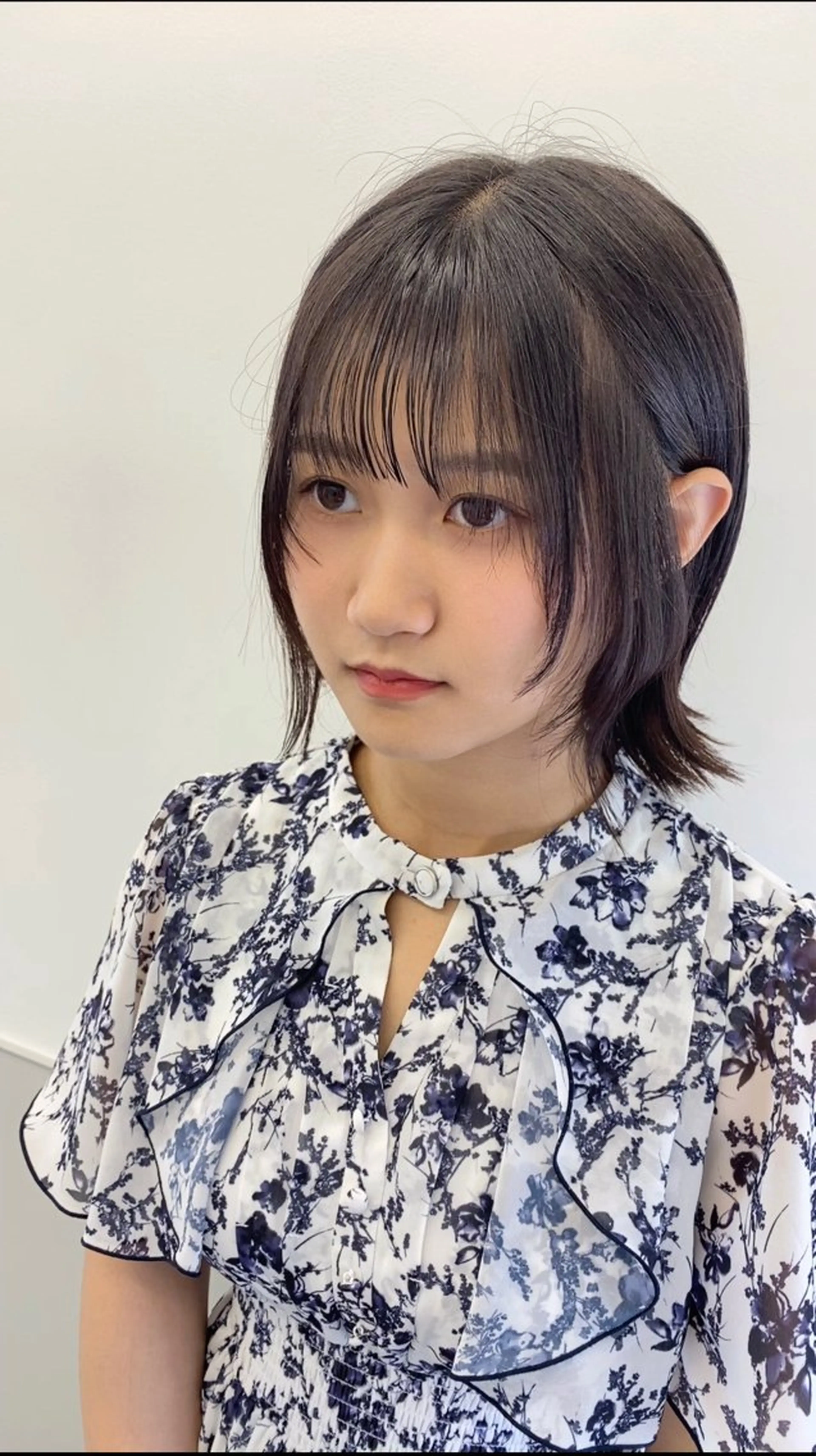 ミディアム ボブ 顔周りカット ウルフカット ウルフボブ カット トリートメント GO TODAY シェアサロン 町田店所属・韓国ヘア🇰🇷 スズキのヘアスタイル