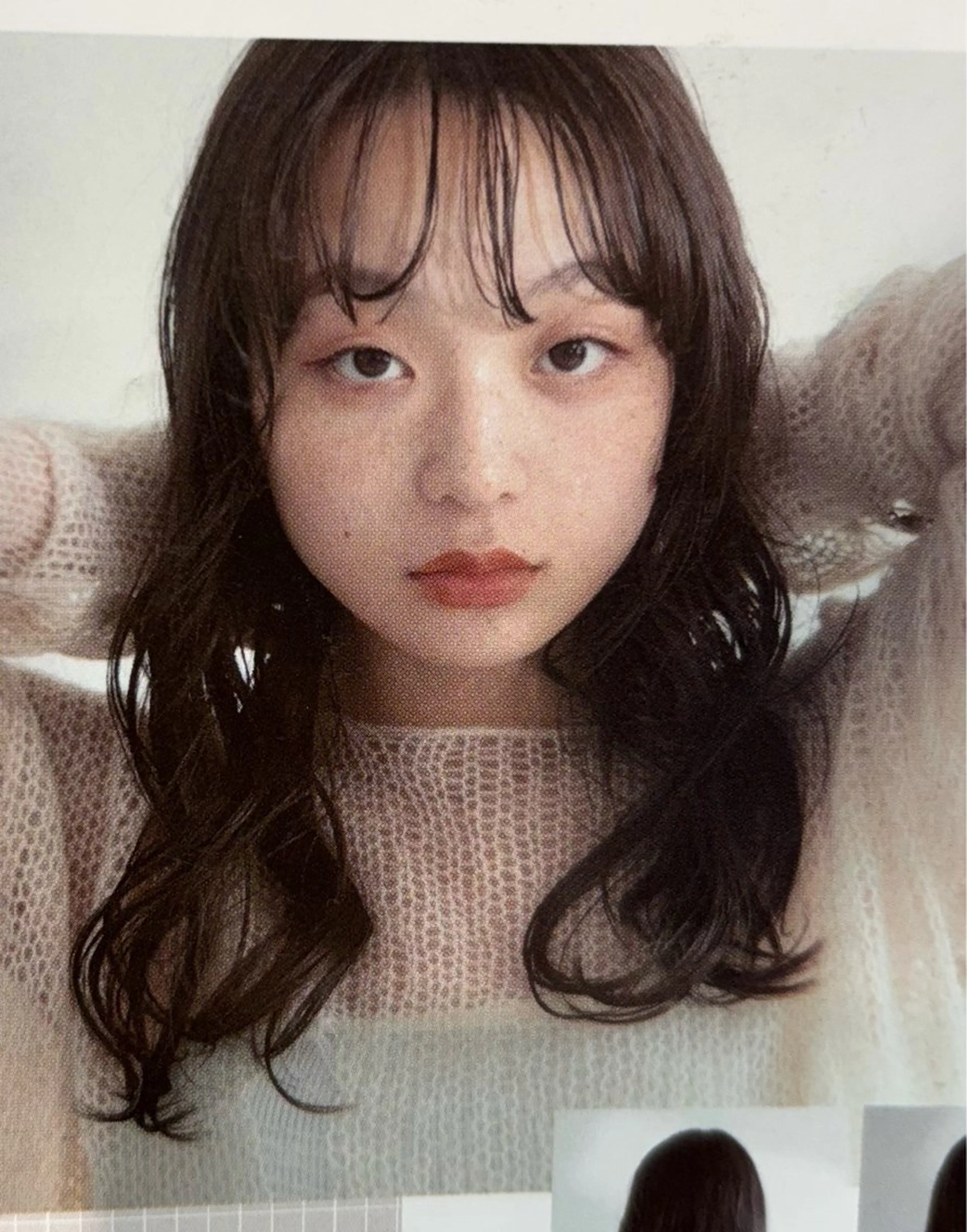 パーマ レイヤー/透明感 カラー/nanokaのヘアスタイル