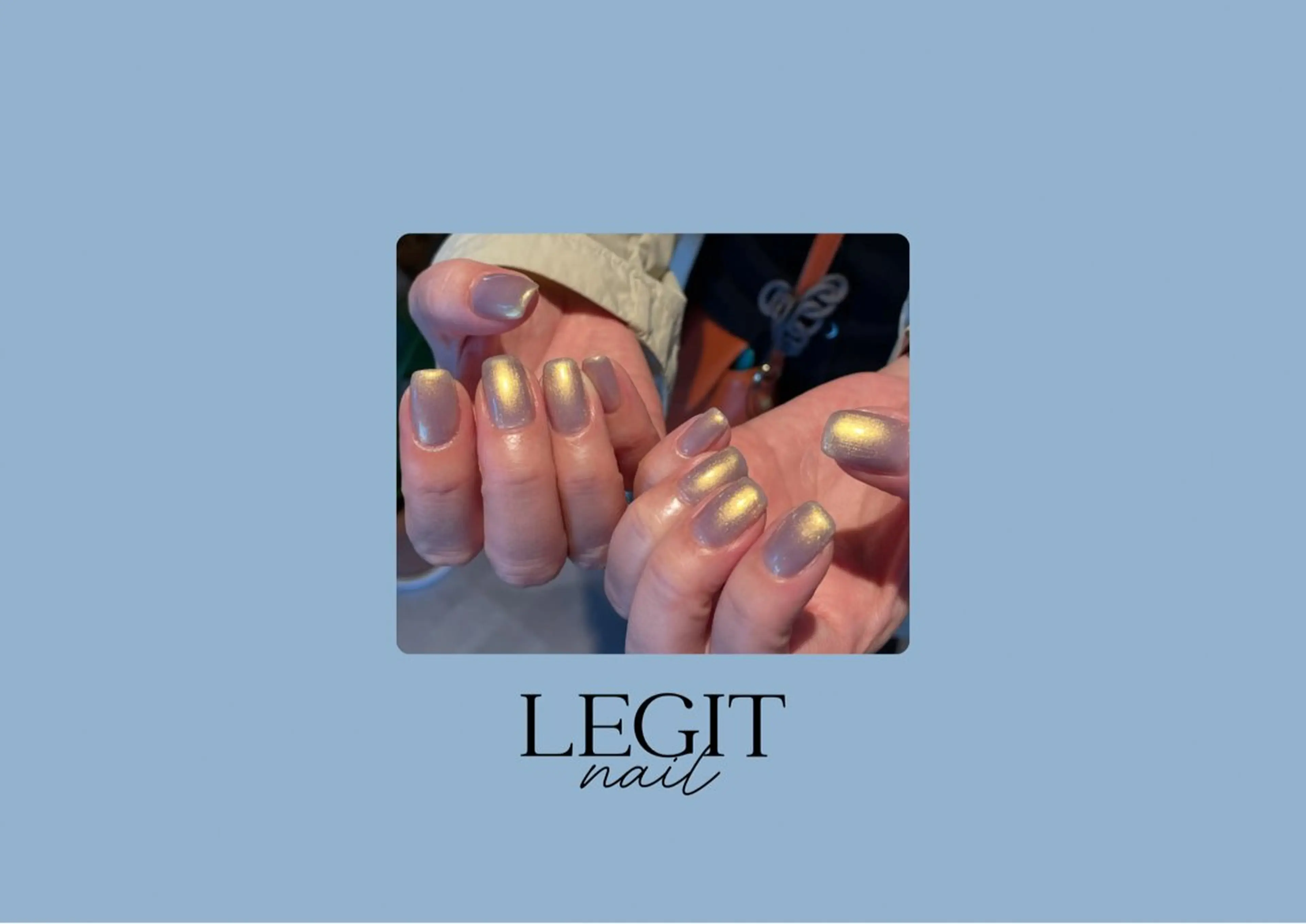 ネイル ハンドネイル LEGIT nail所属・LEGIT nail AKARIのネイルデザイン