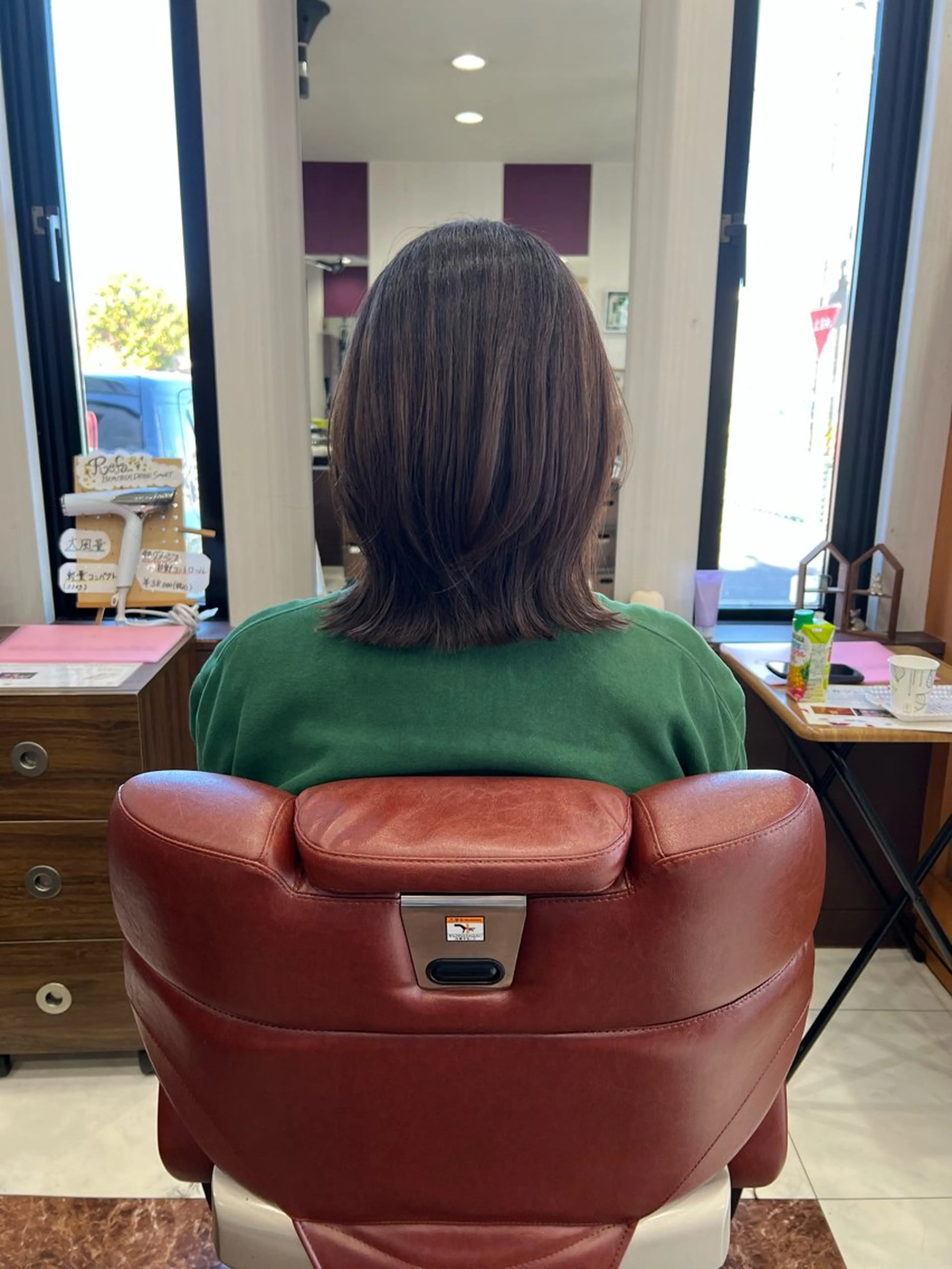 🎈紫外線でパサつく髪に🎈🐩似合わせカット+オゾンスパ+4stepトリートメント🐩の写真