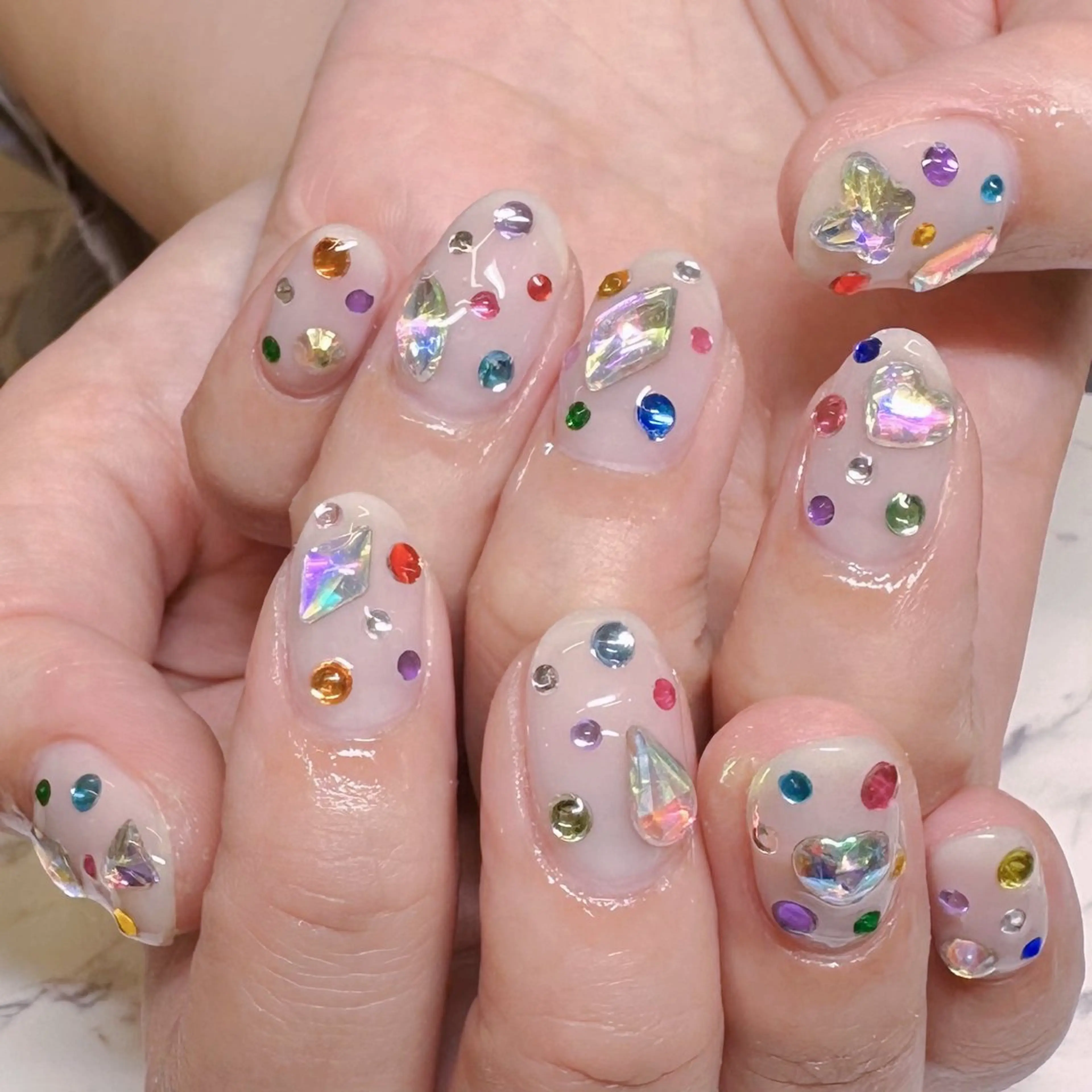 ネイル ハンドネイル I_p4ce所属・I_p4ce 🍊あい🍊のネイルデザイン