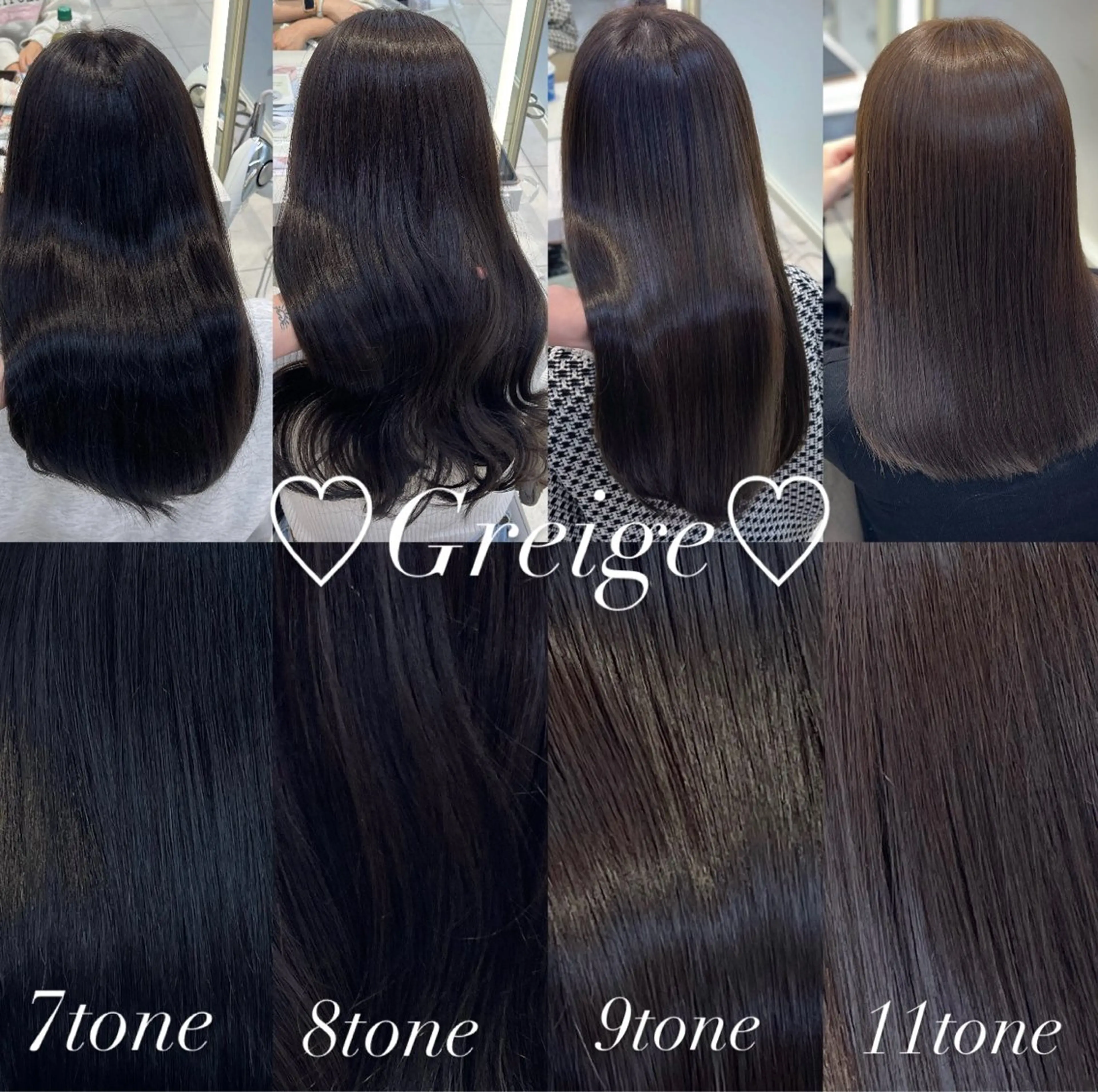 ミディアム カラー Hina🫧透明感 カラー🫧のヘアスタイル