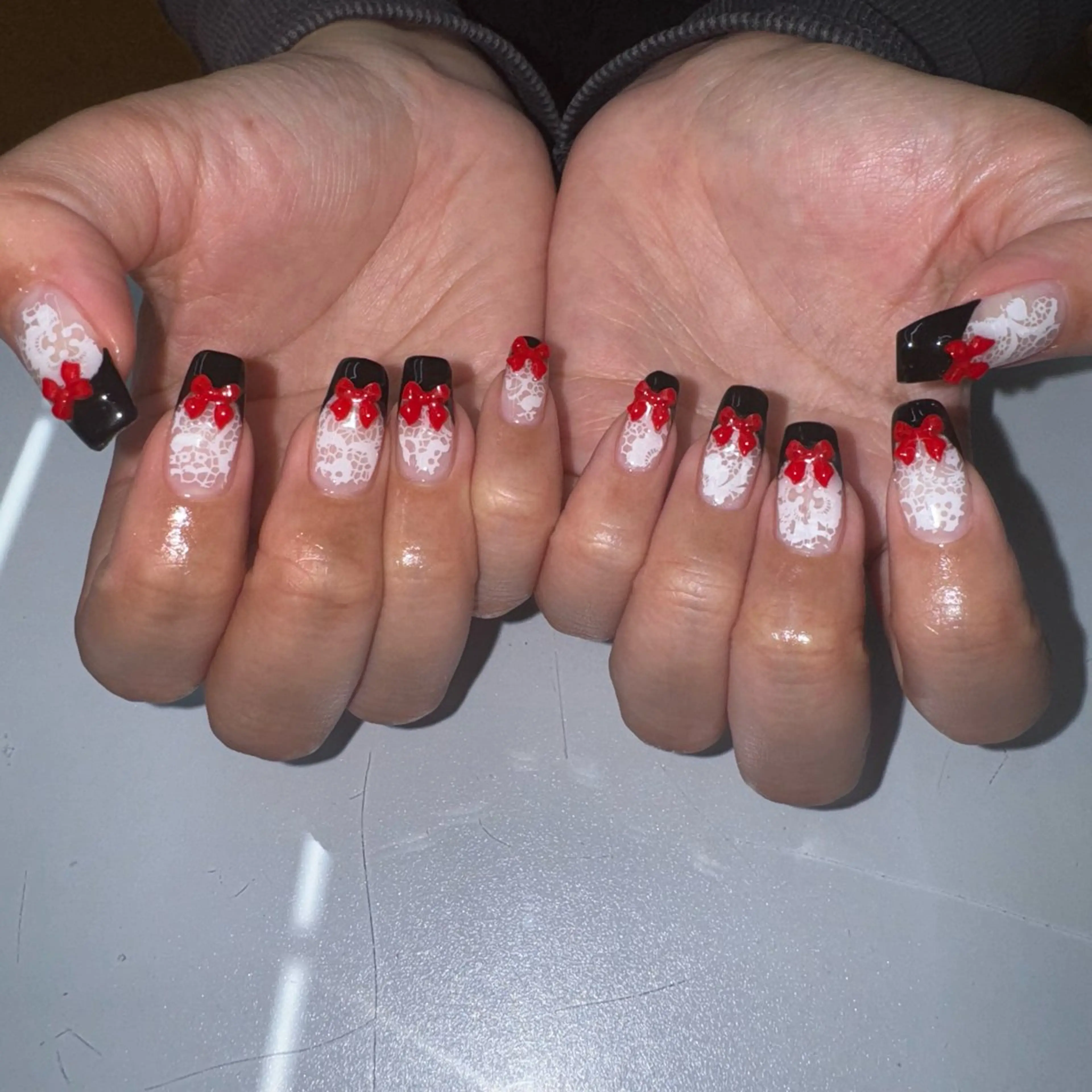 ネイル レース Nail Sant Esperanza by SALON DE やす所属・Sant Esperanzaのネイルデザイン