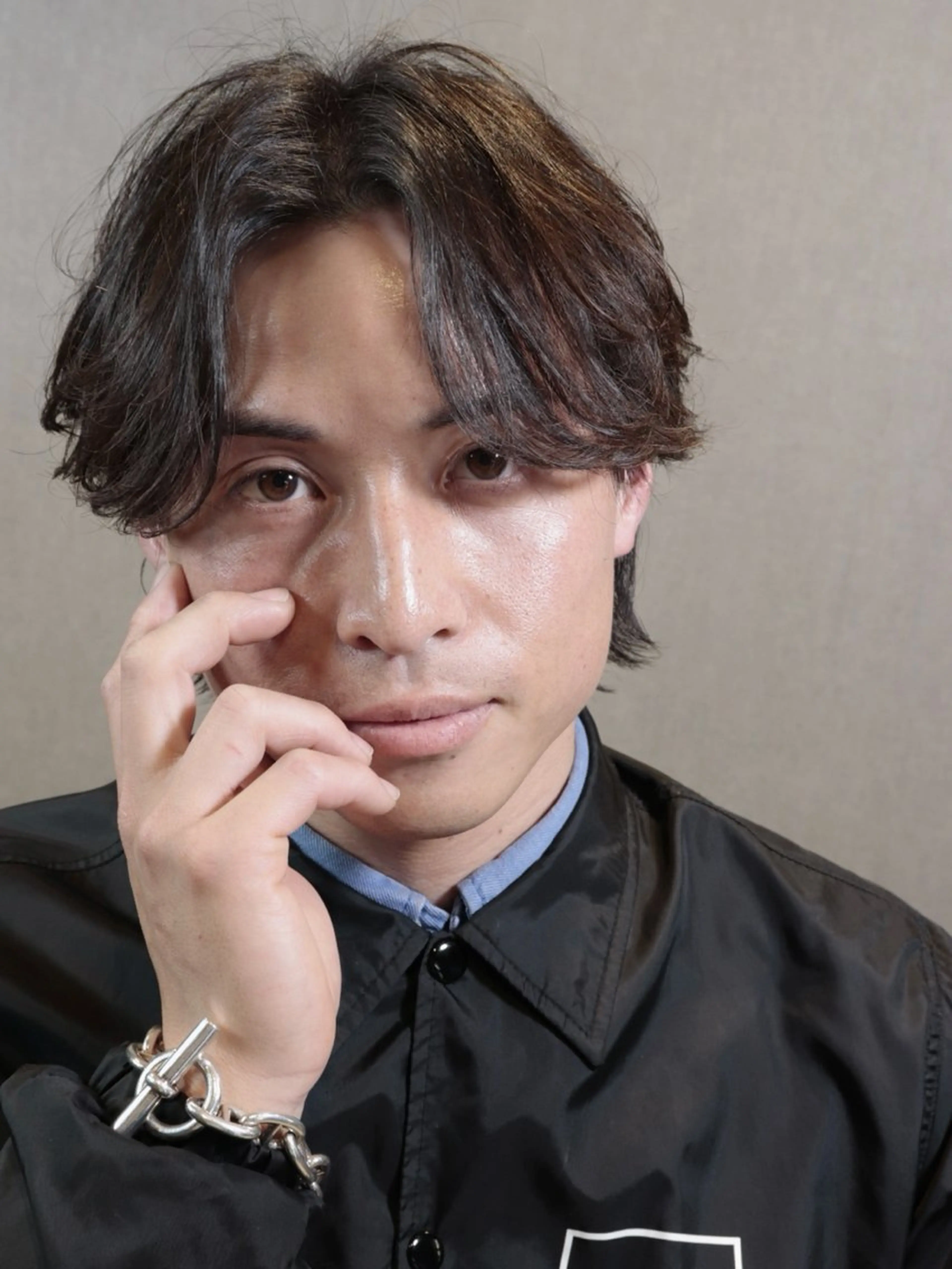 ショート パーマ メンズ RAIA💎ケア ブリーチ＆パーマ💎のヘアスタイル