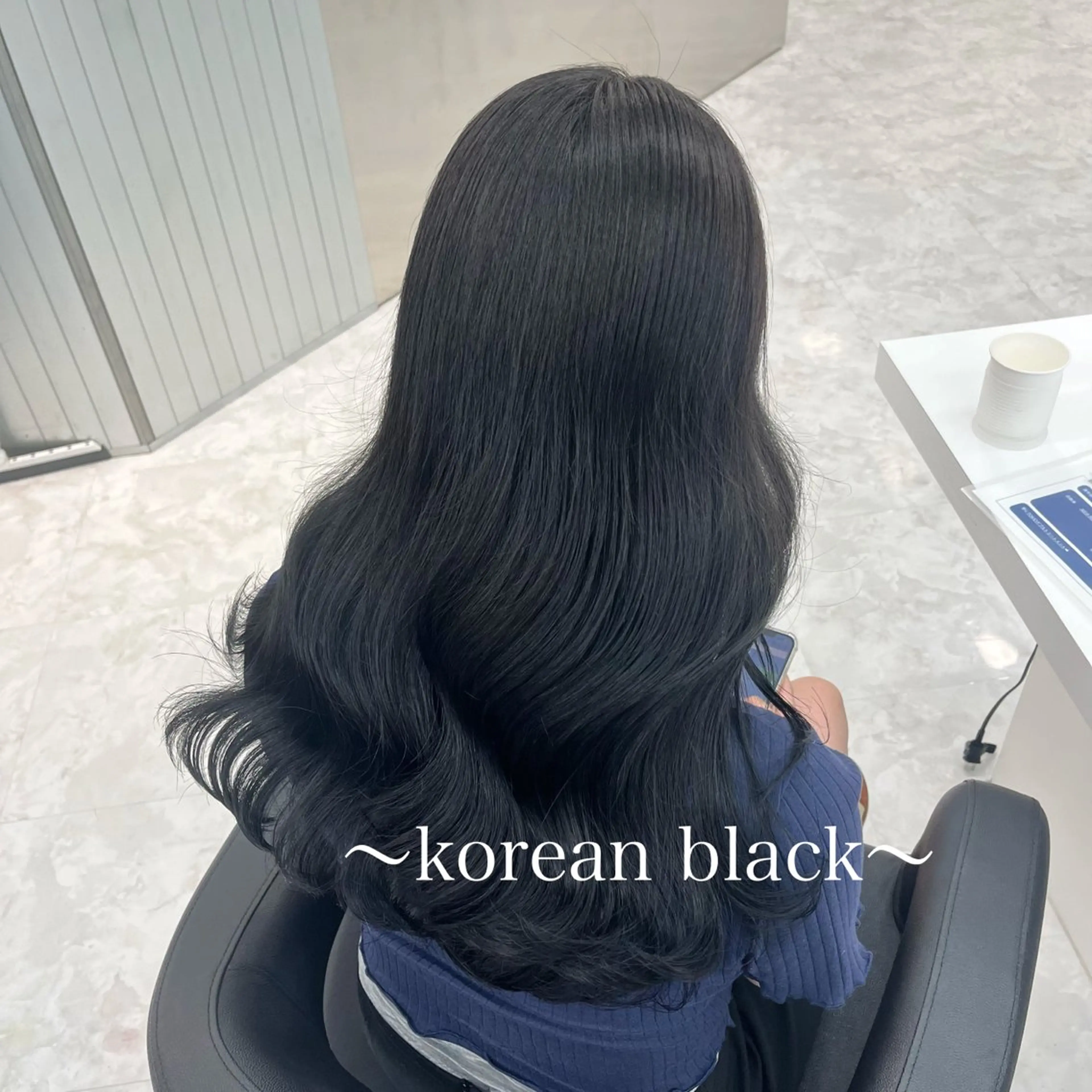 ロング カラー ECREA所属・スエヤス ミサキのマツエク・マツパデザイン