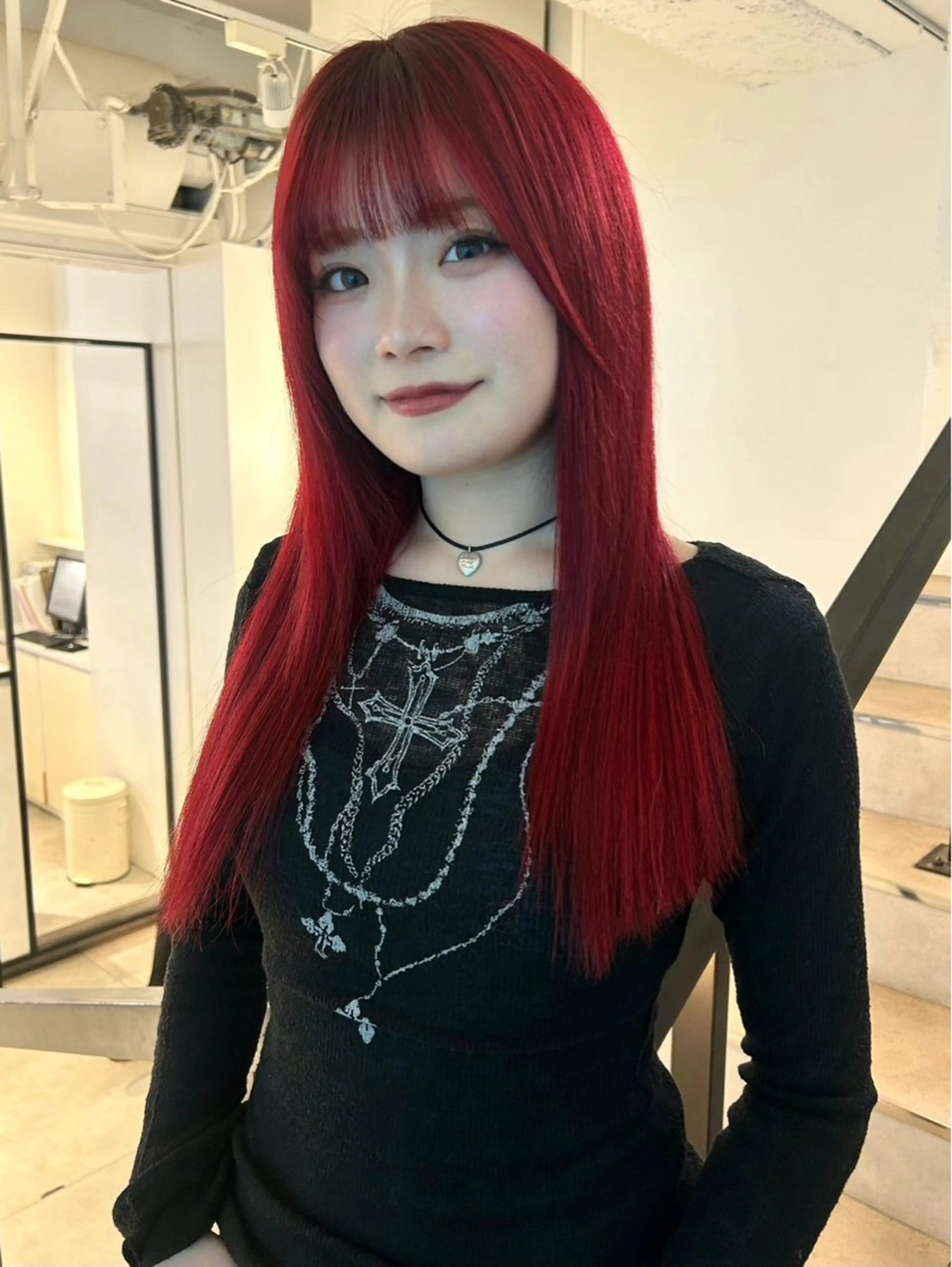 ロング カラー 暖色ハイトーン/ moe🍒✨❤️のヘアスタイル