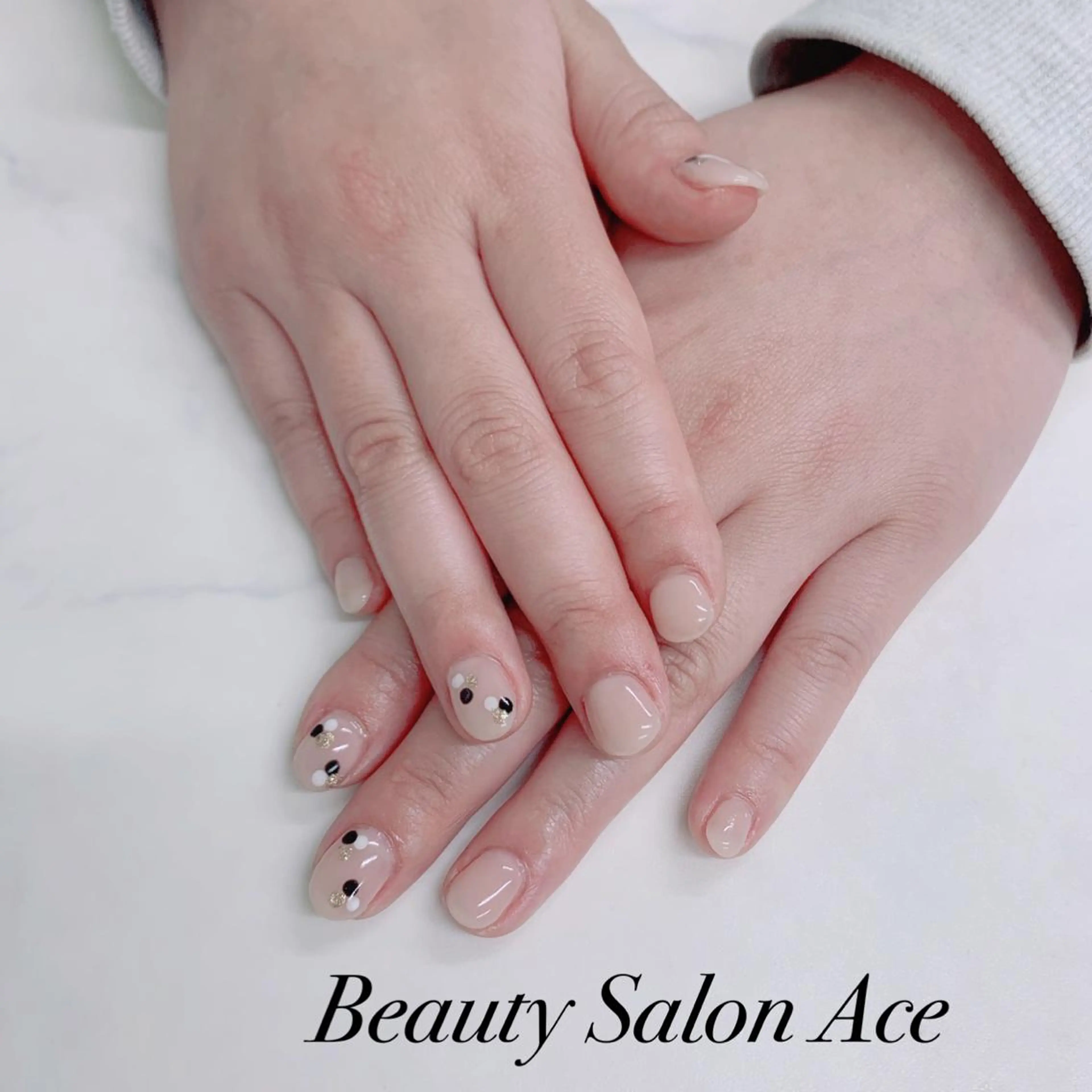 ネイル メンズネイル 春ネイル ハンドネイル ハンドケア Beauty Salon Ace(ネイルサロン エース)所属・池袋フィルイン Ace♡長さだしのネイルデザイン