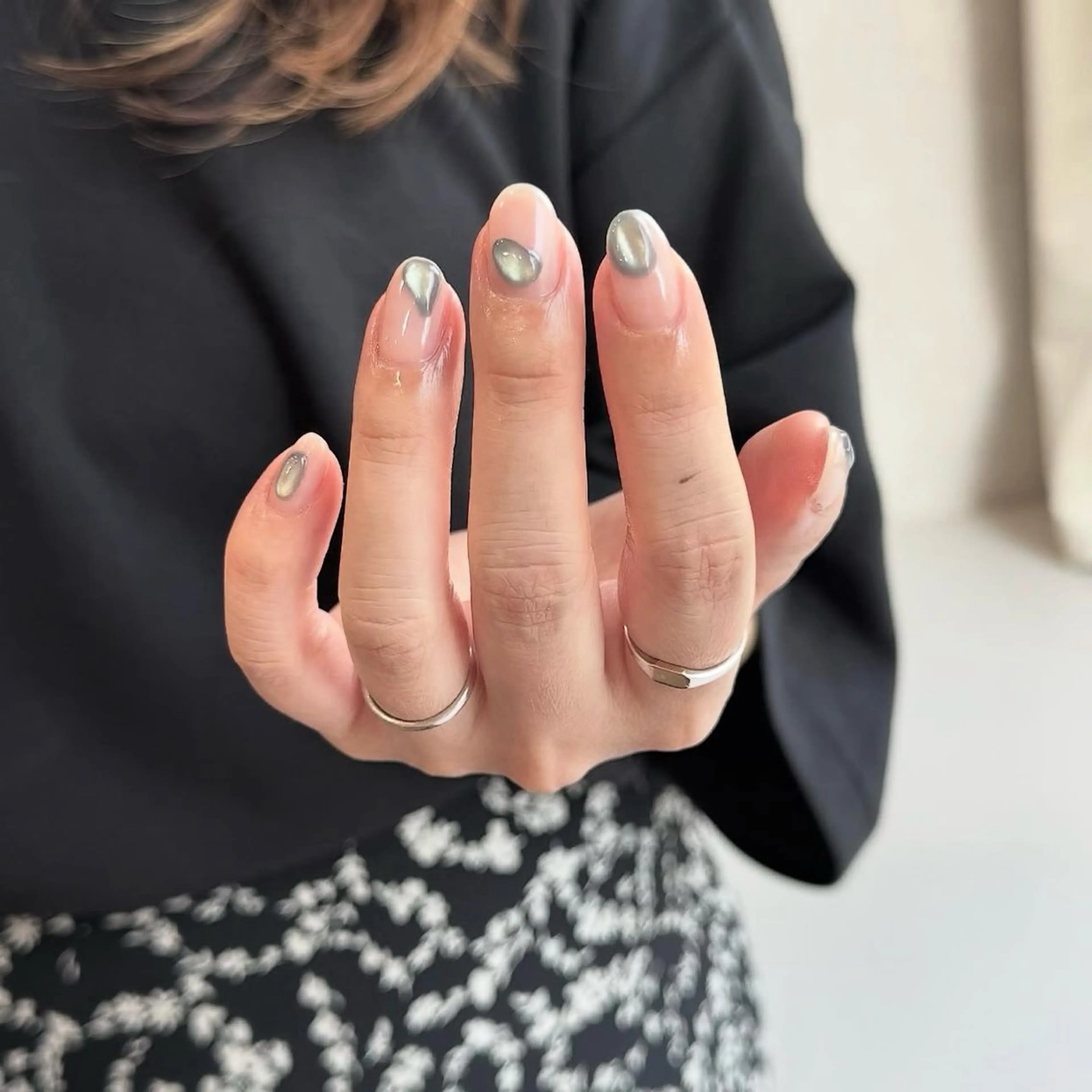 ネイル ハンドネイル NINE_ AKARIのネイルデザイン