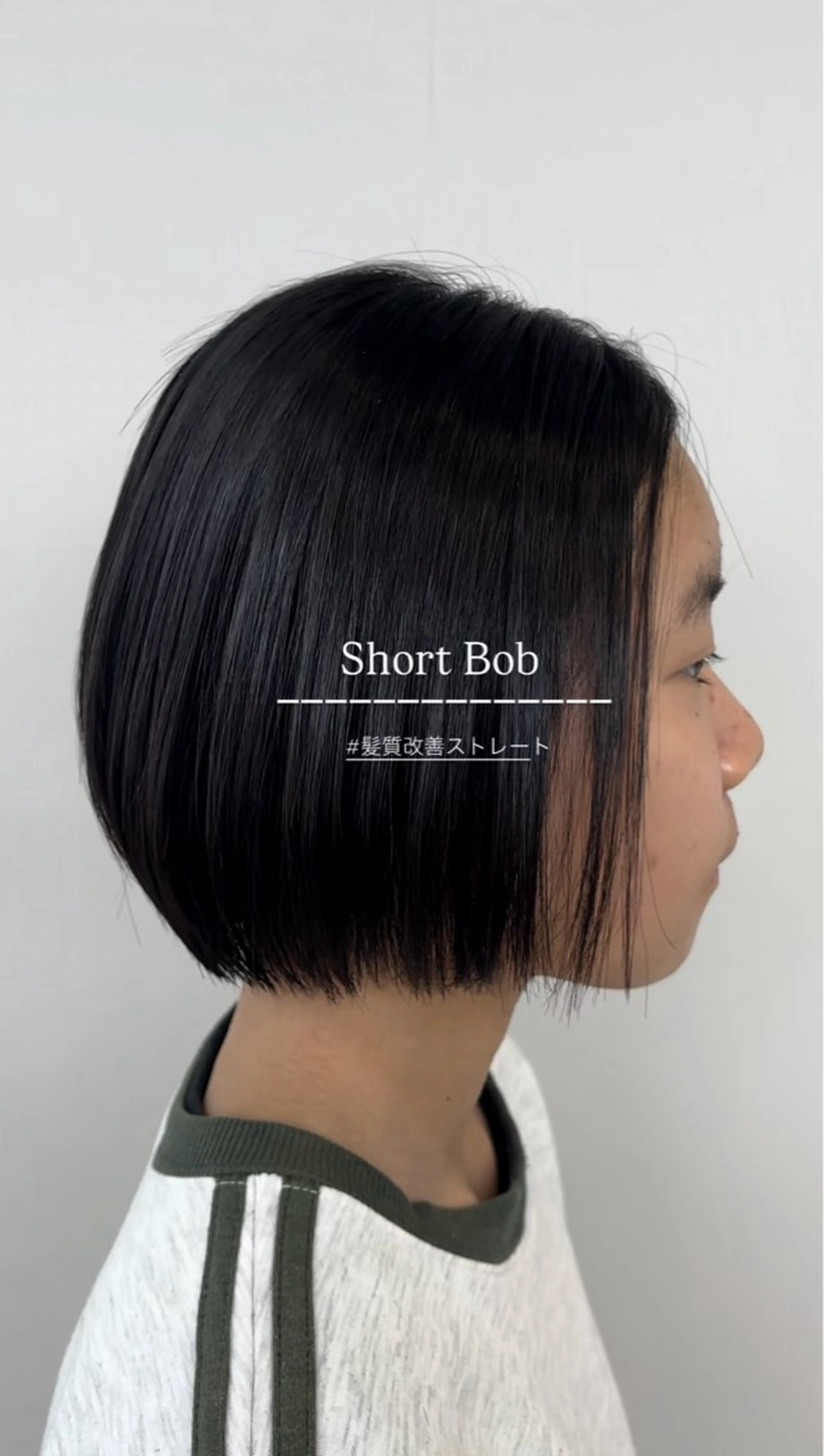 ショート ショートボブ ボブ 髪質改善 ショートヘア maru.所属・林 小夏のヘアスタイル