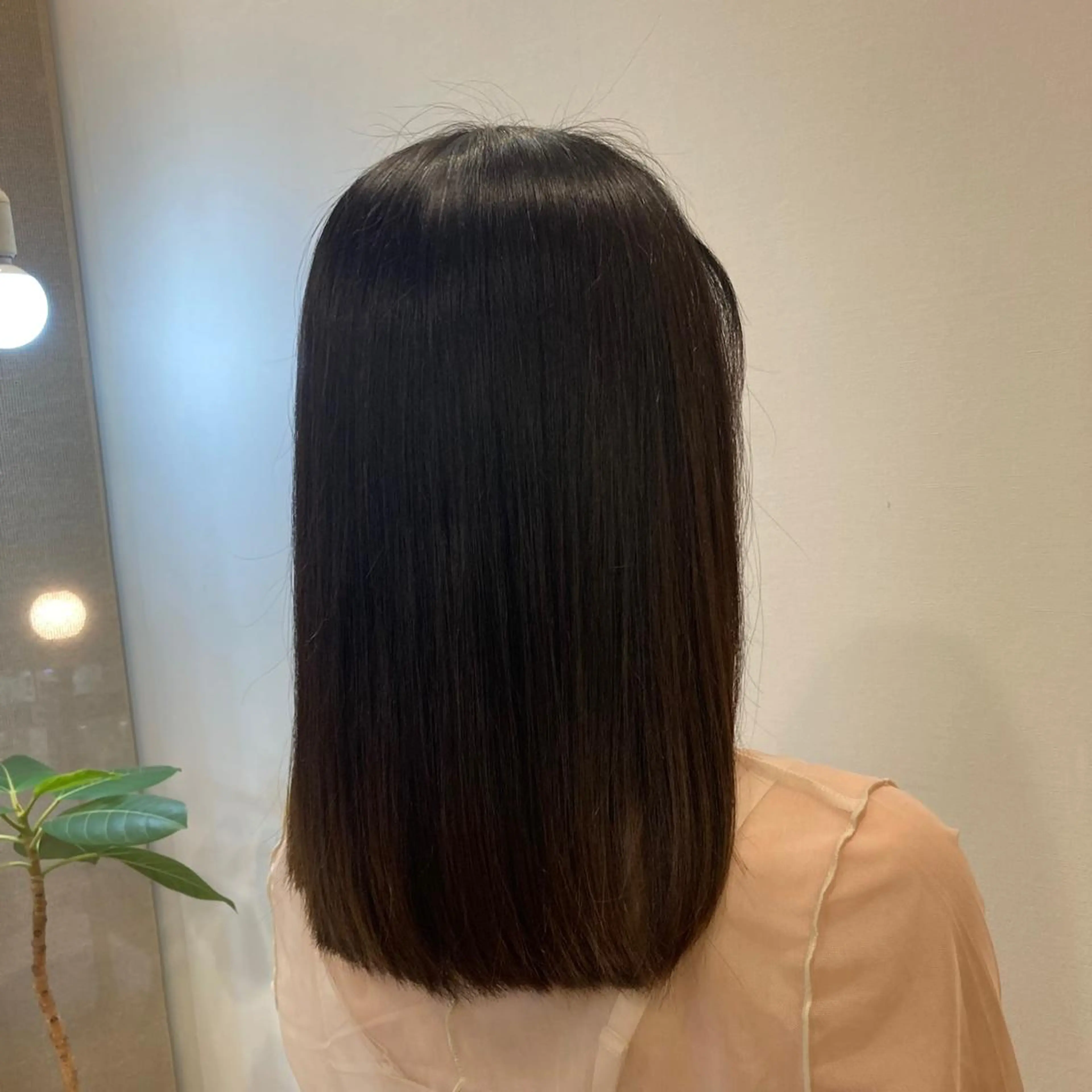 セミロング anon所属・田中 結月のヘアスタイル