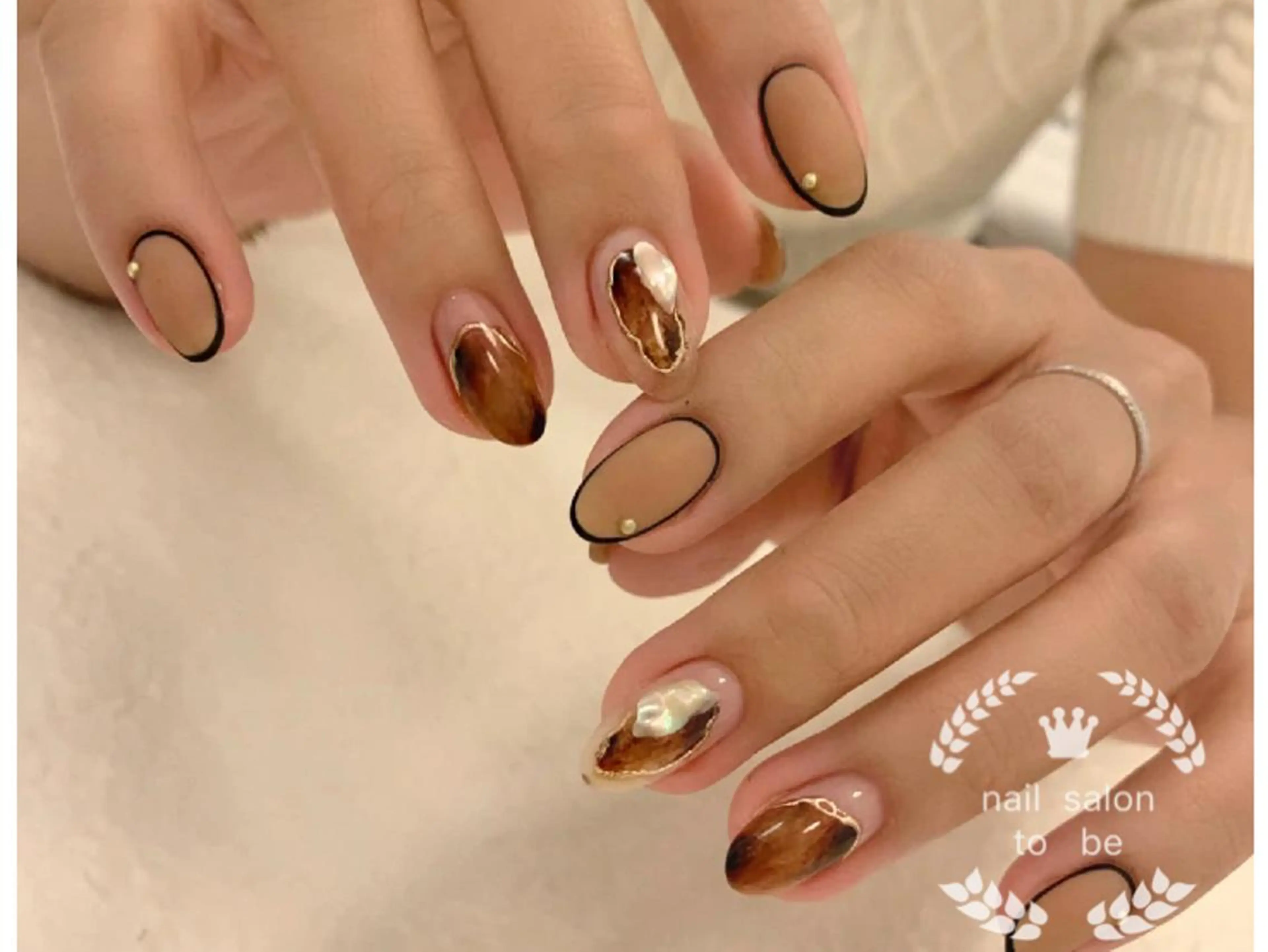 ネイル ハンドネイル ハンドケア Nail Salon To Beのネイルデザイン