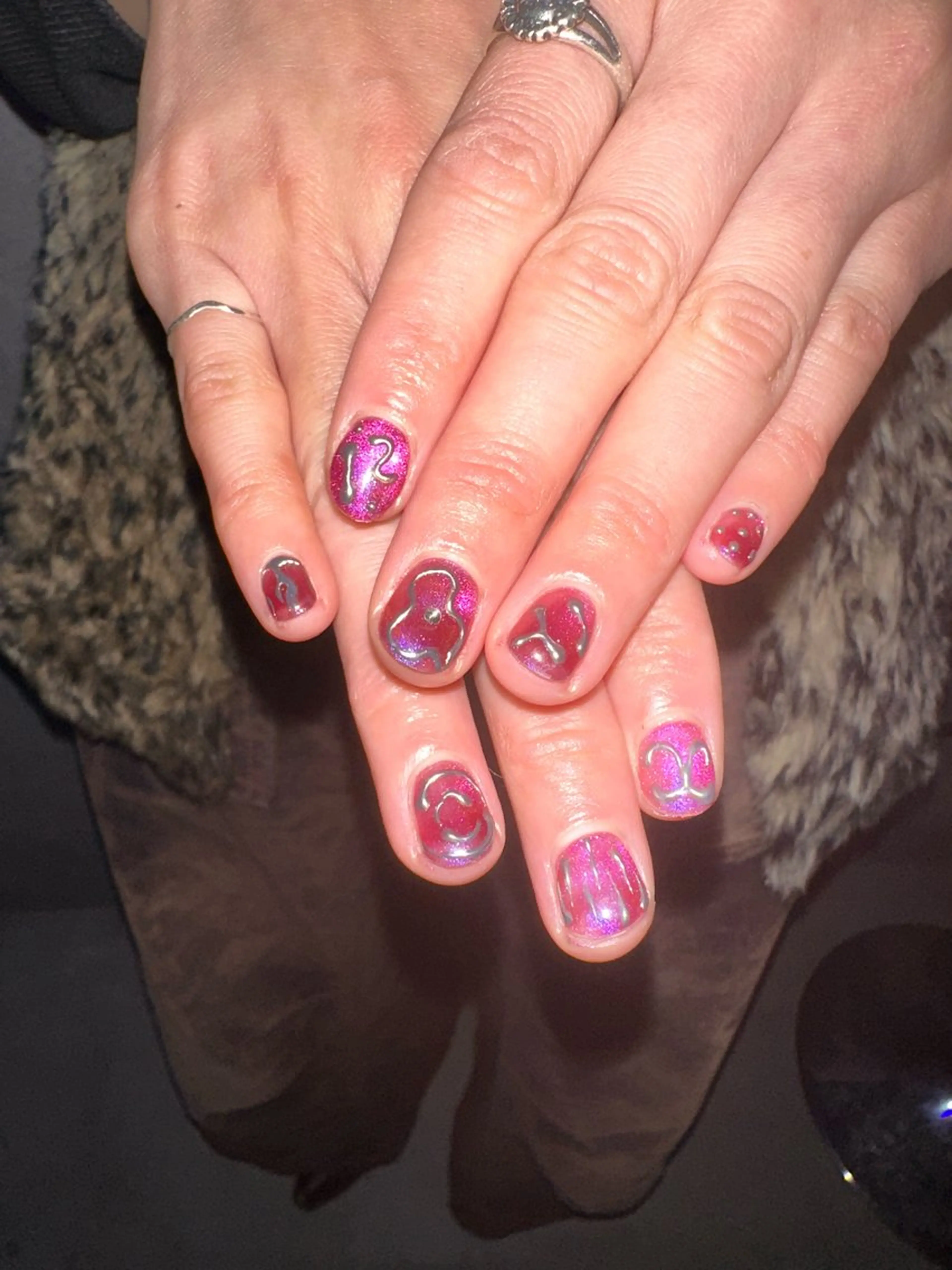 ネイル ハンドネイル 上原 悠紀のネイルデザイン