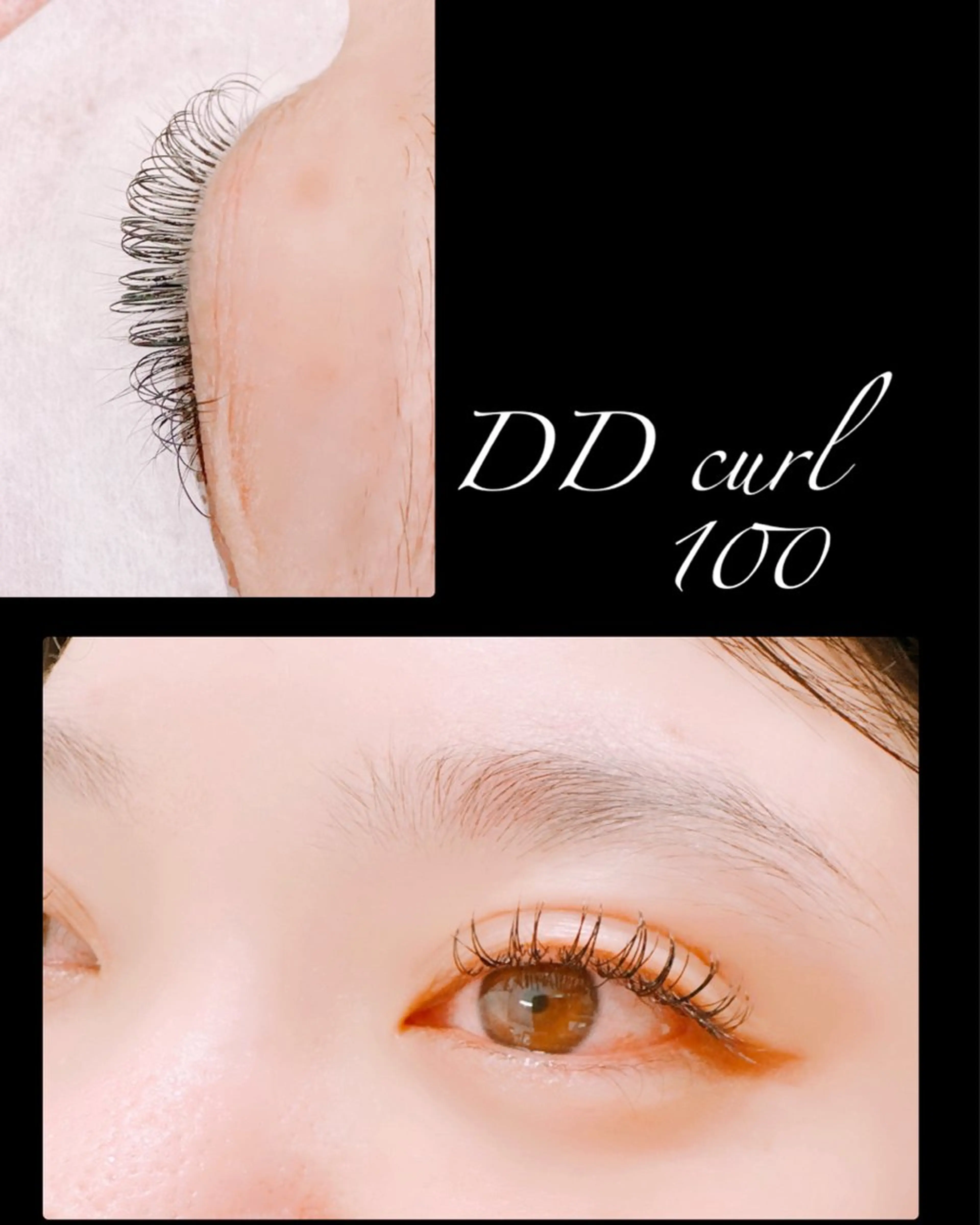 マツエク・マツパ Dカール 一重×まつ毛パーマ マツエク 【felice】 Takahashiのマツエク・マツパデザイン