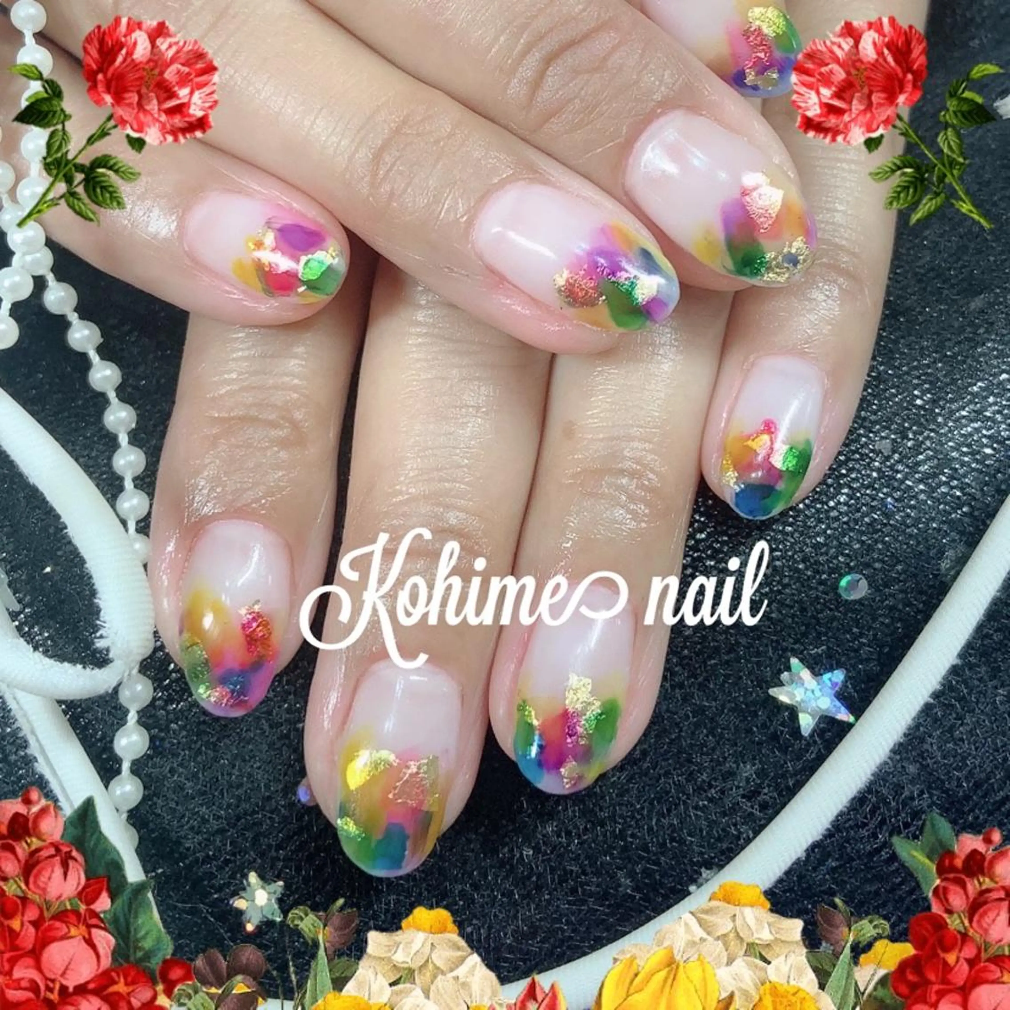 ネイル 佐藤 澄江のネイルデザイン