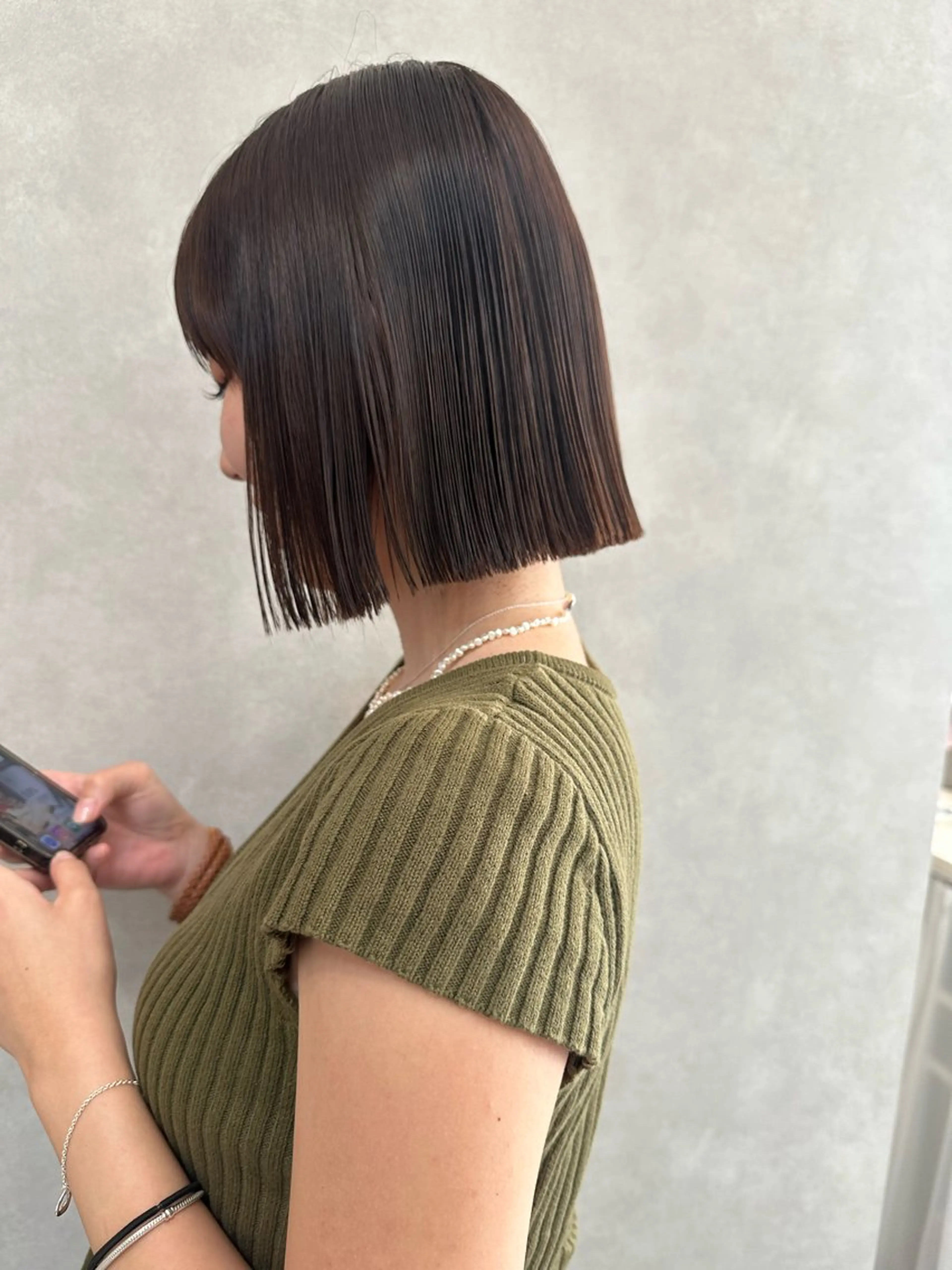 ショート ボブ waku所属・juna🌺/海外 ヘア/ハイトーンのヘアスタイル