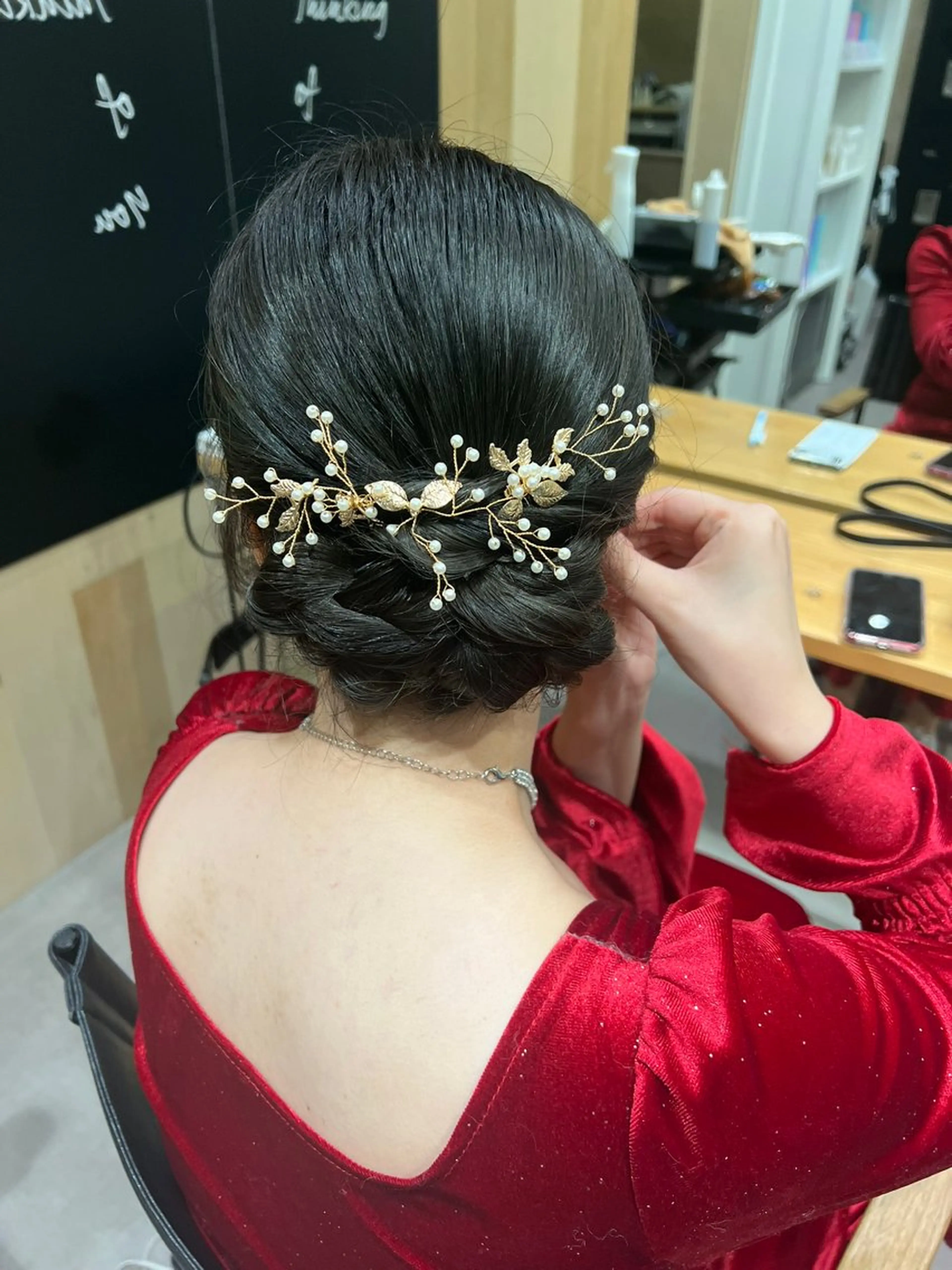 ヘアアレンジ ヘアセット 風元 亜友美のその他イメージ