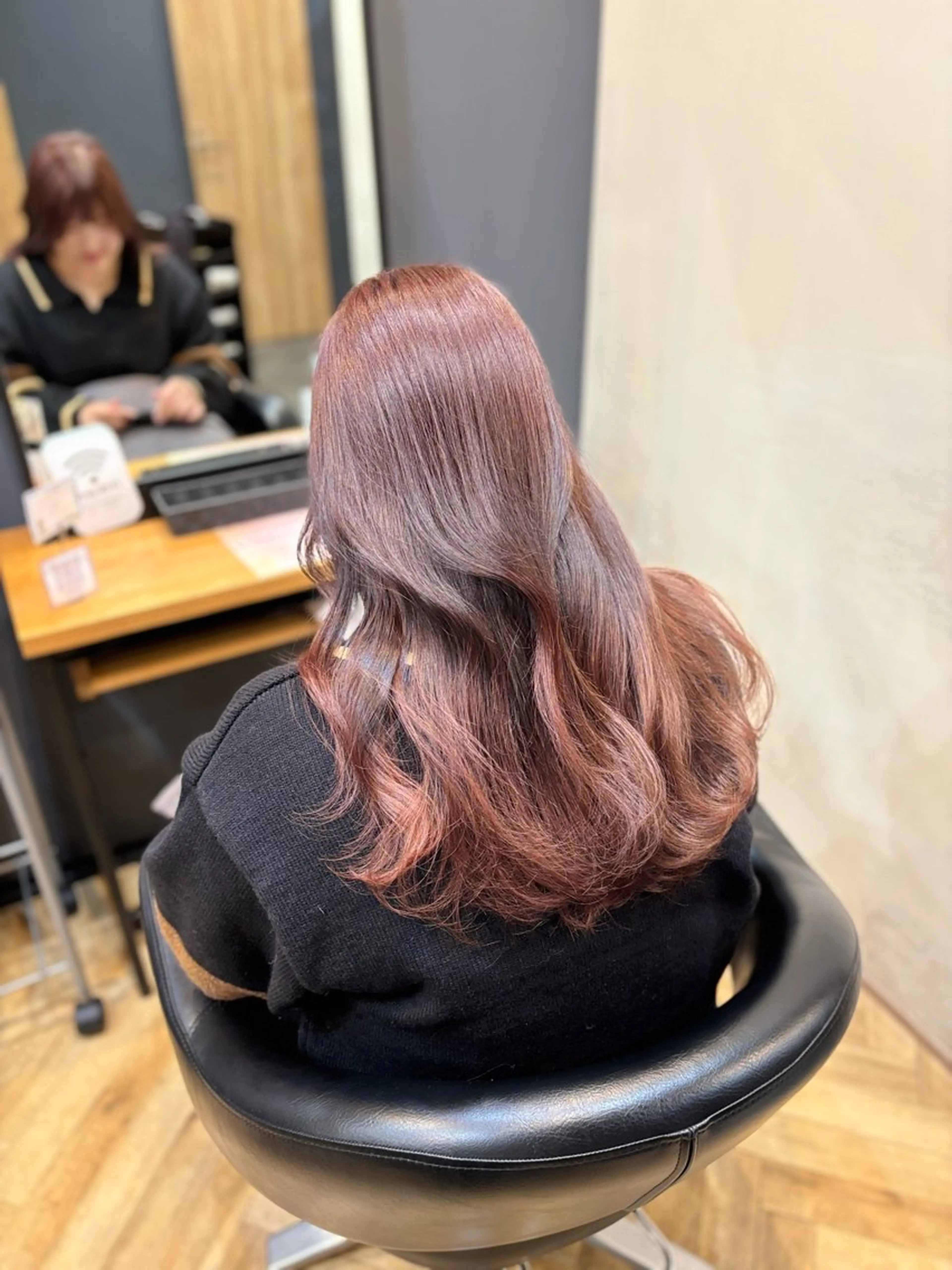 ロング ヘアカラー トリートメント 韓国ヘア/レイヤー 🇰🇷/艶髪/長橋のヘアスタイル