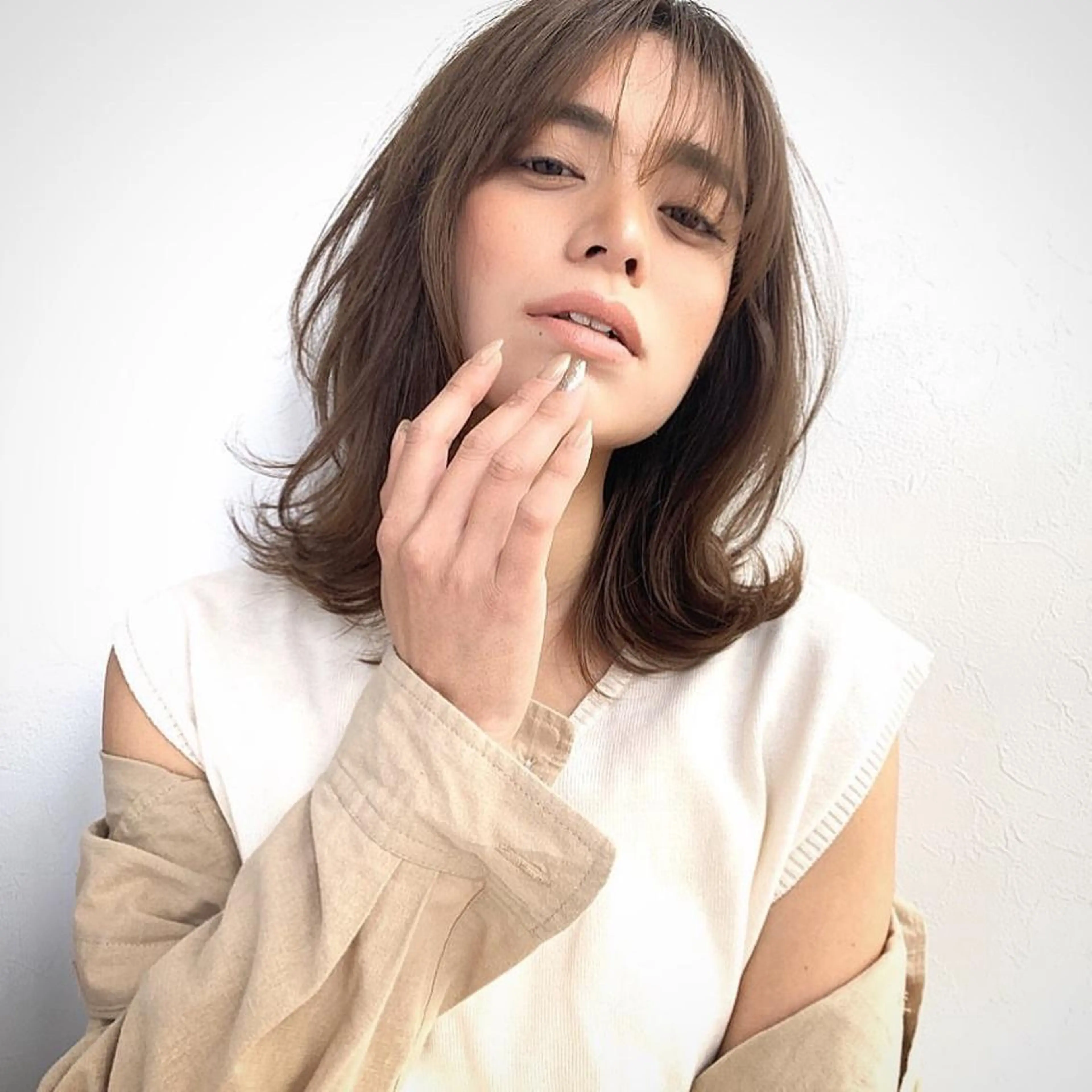 ミディアム 指名支持率NO.1 スタイリストのヘアスタイル