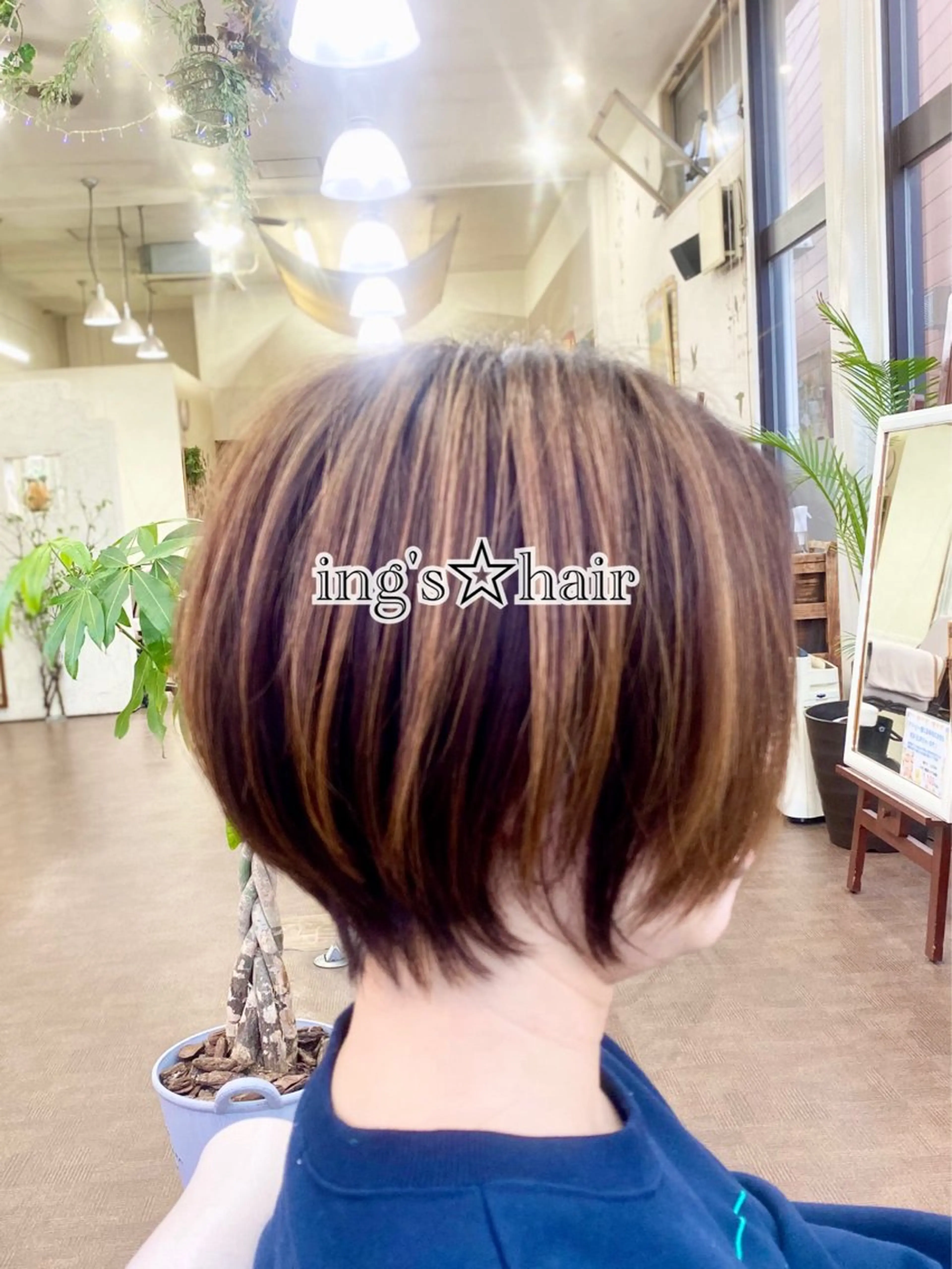 ショート ing's・hair イングス・ヘアーのヘアスタイル