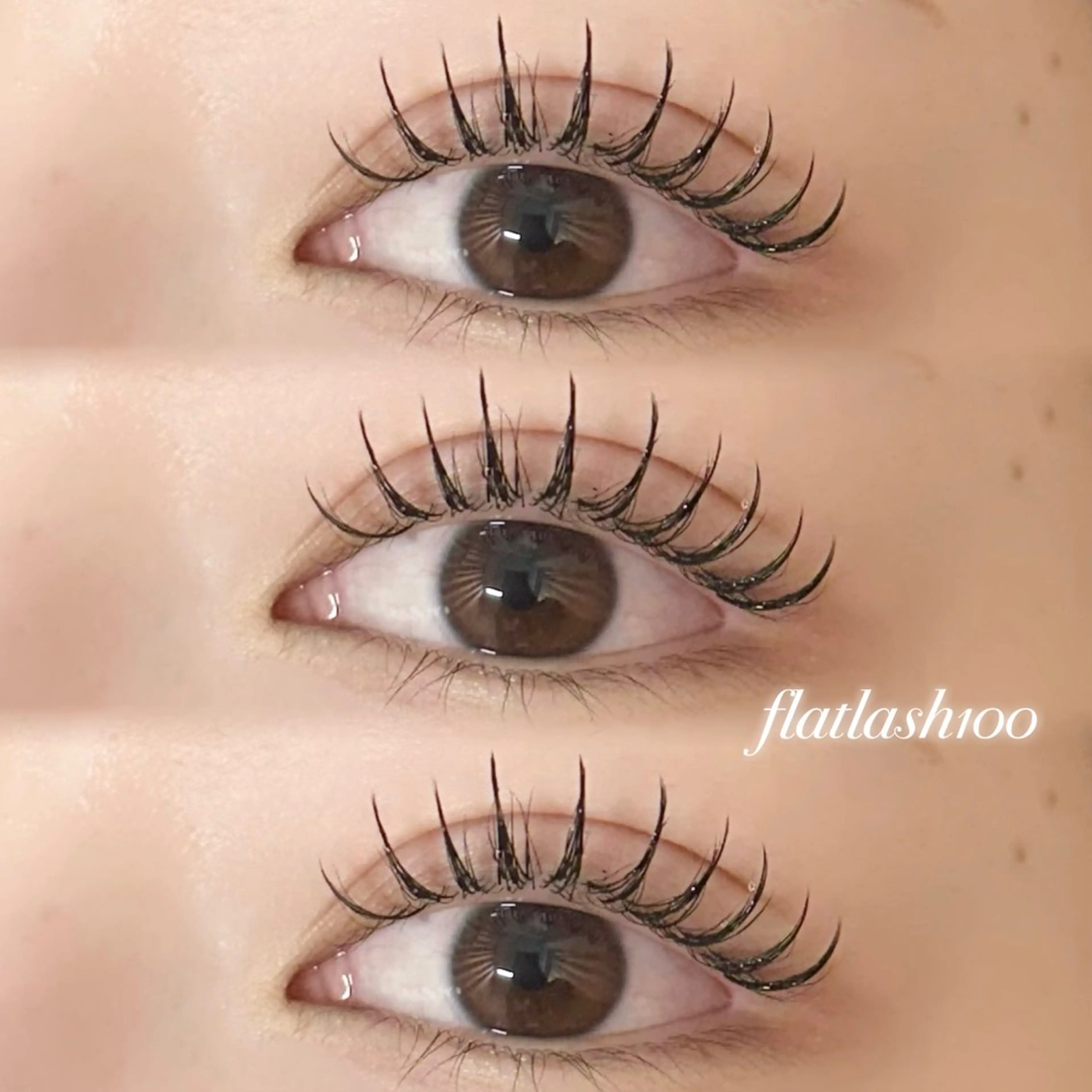 マツエク💎フラットラッシュ140本の写真