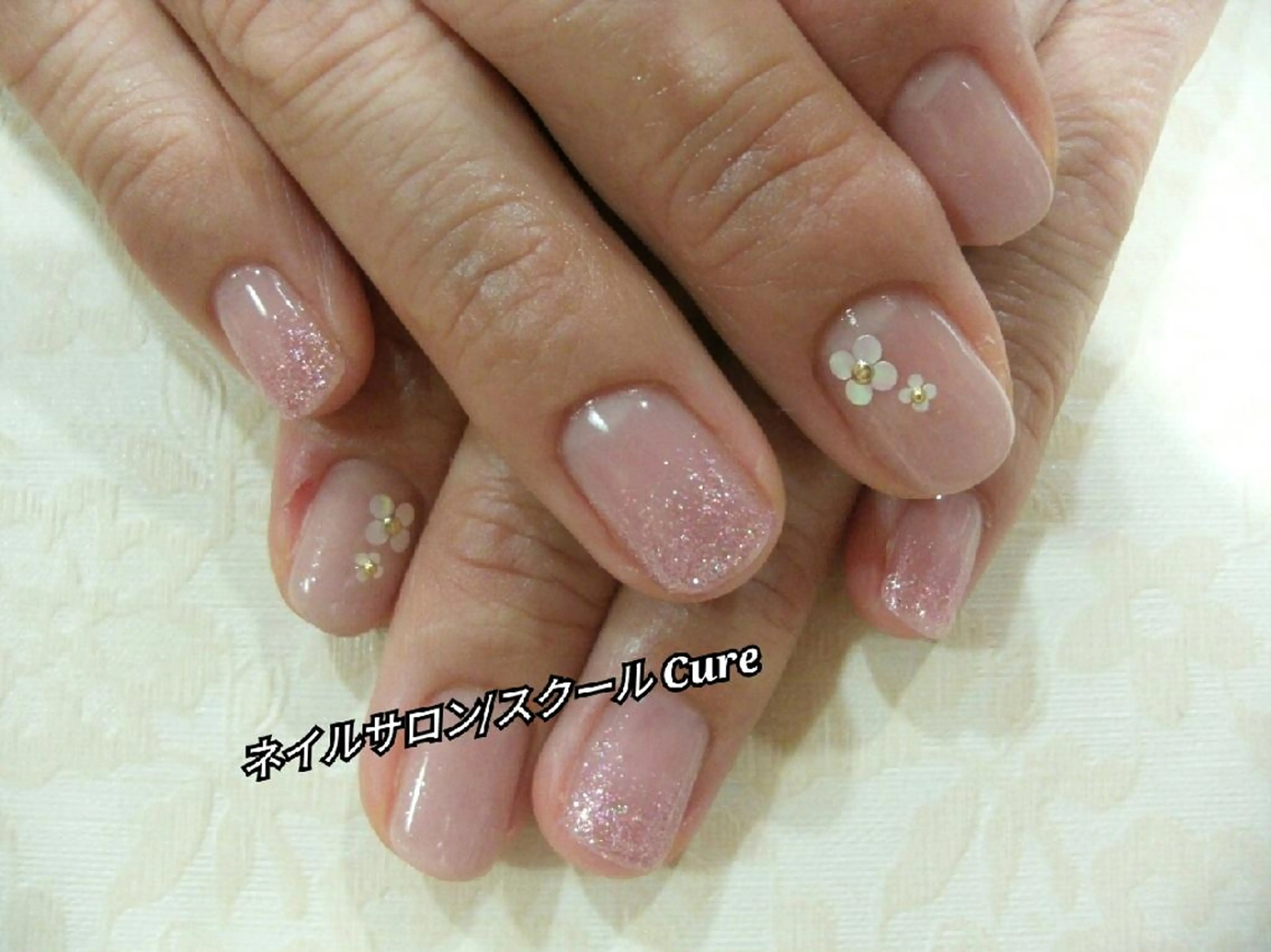 ショート ネイル ネイルサロン Cureのネイルデザイン