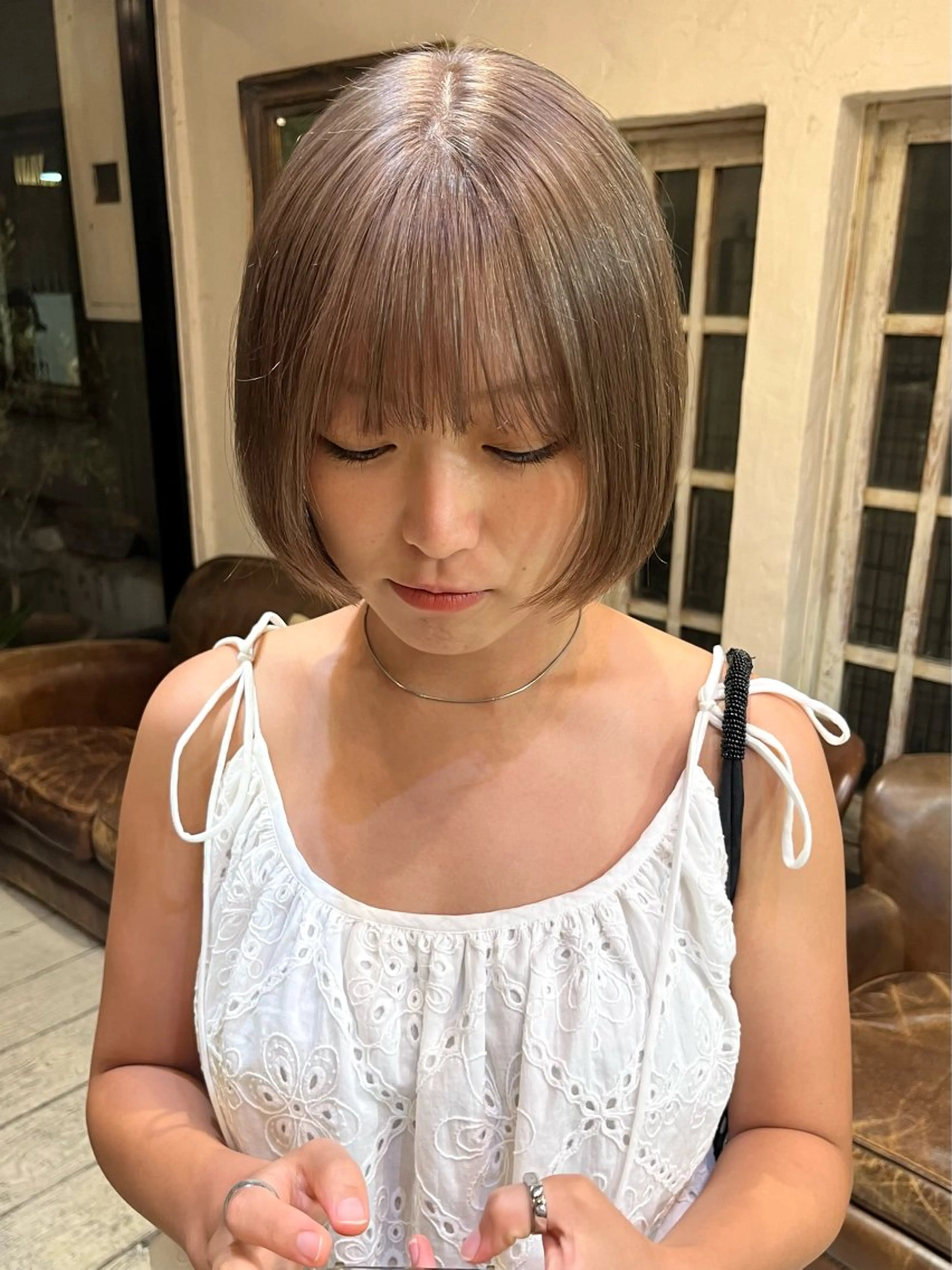 ショート カラー rise /メンズカットのヘアスタイル