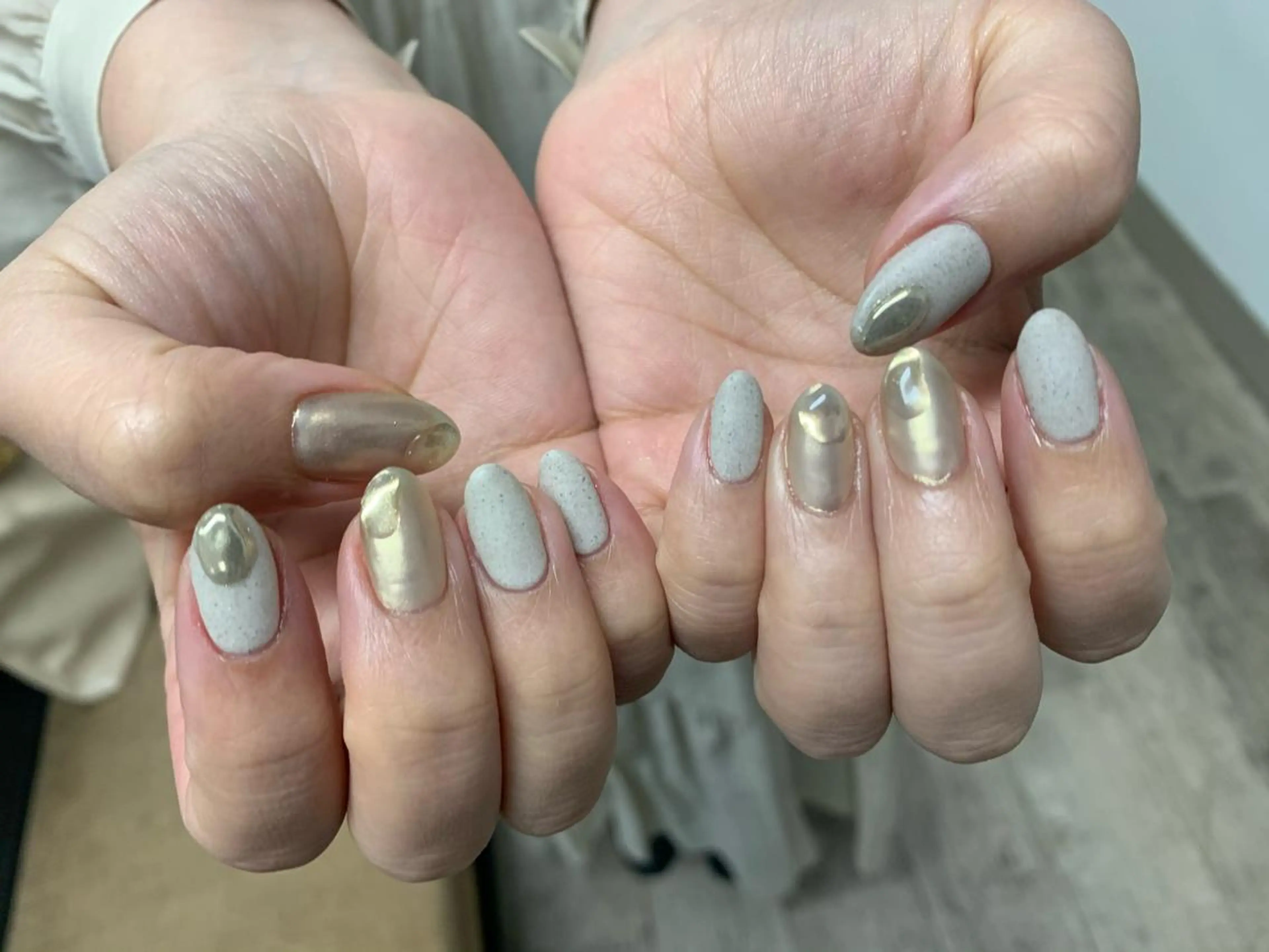 ネイル アートネイル オーロラネイル クリアネイル フットネイル フレンチネイル ハンドネイル アトリエ １０３のネイルデザイン