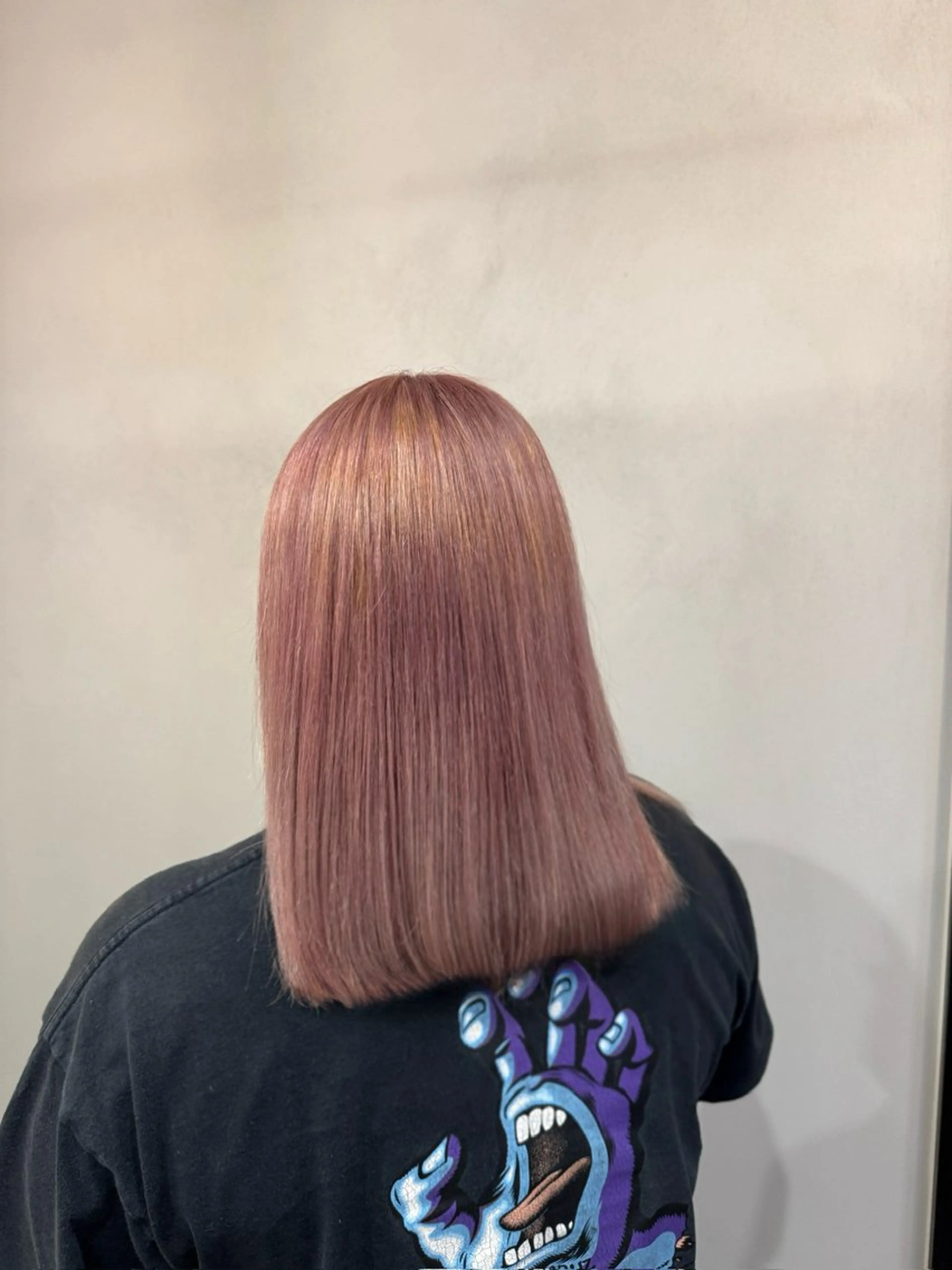 カラー ヘアカラー 🫧もも /艶カラー/髪質改善のヘアスタイル