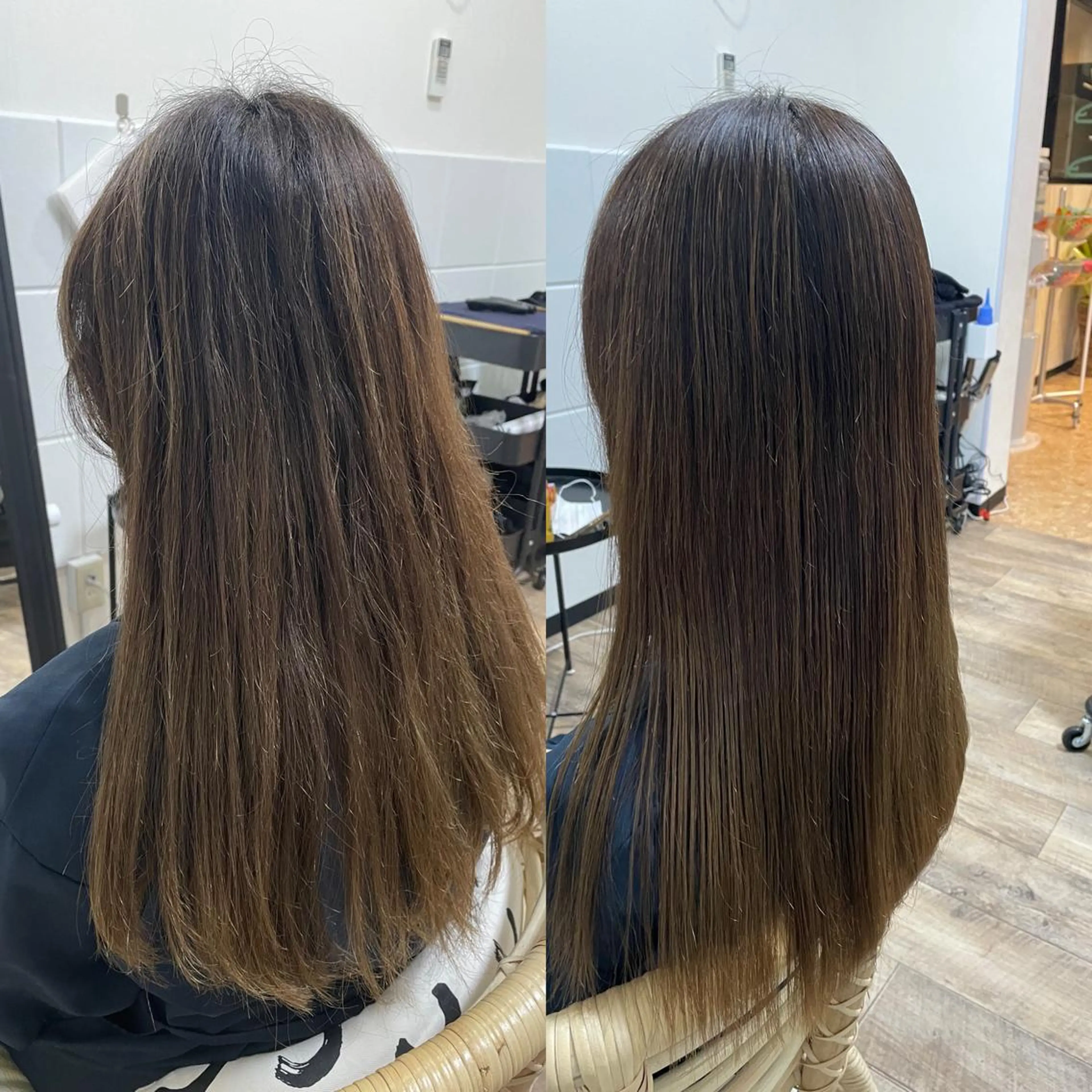 ロング 縮毛矯正 縮毛矯正 髪質改善Anella /美髪師/大島正和のヘアスタイル