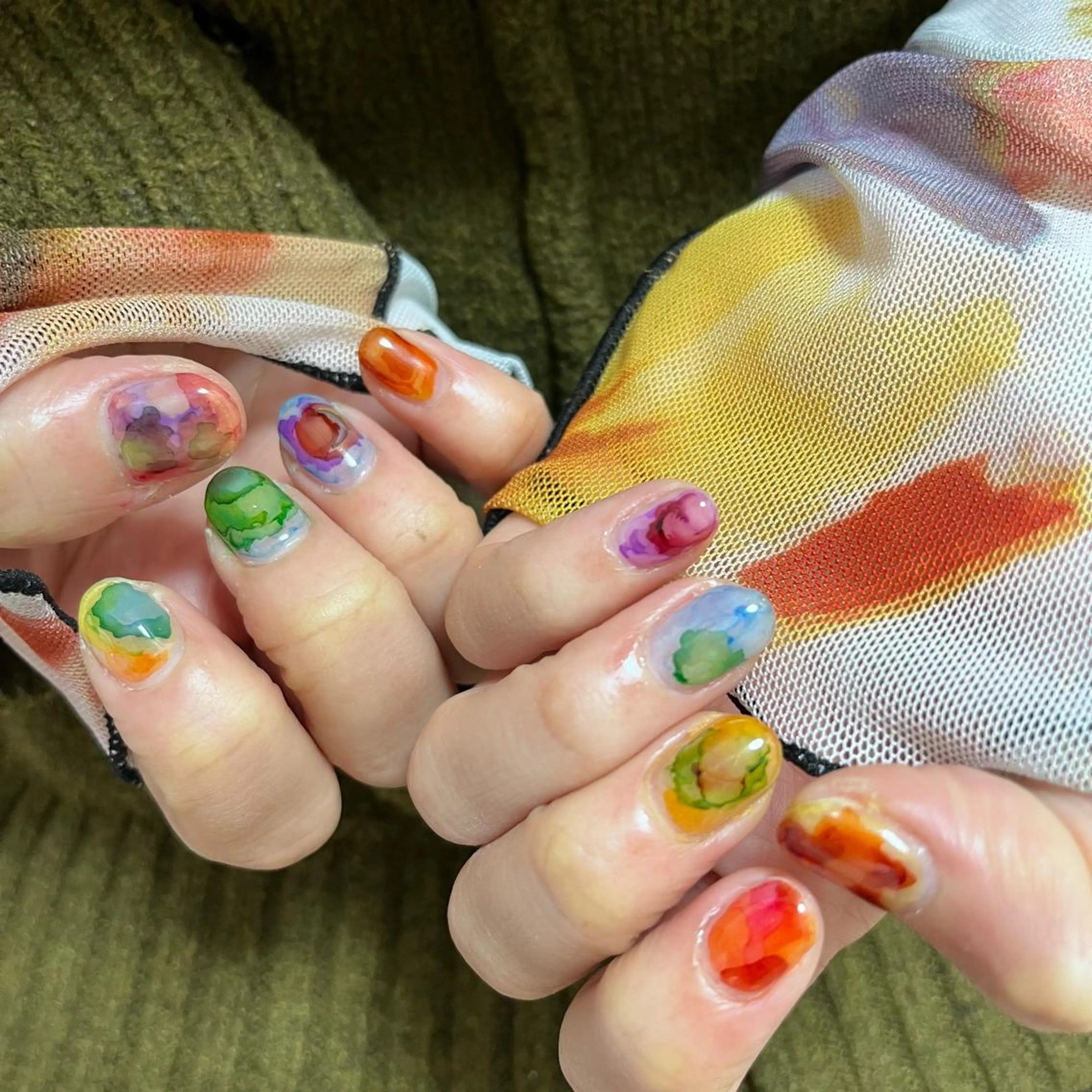 ハンドネイル 藤本 真心のネイルデザイン