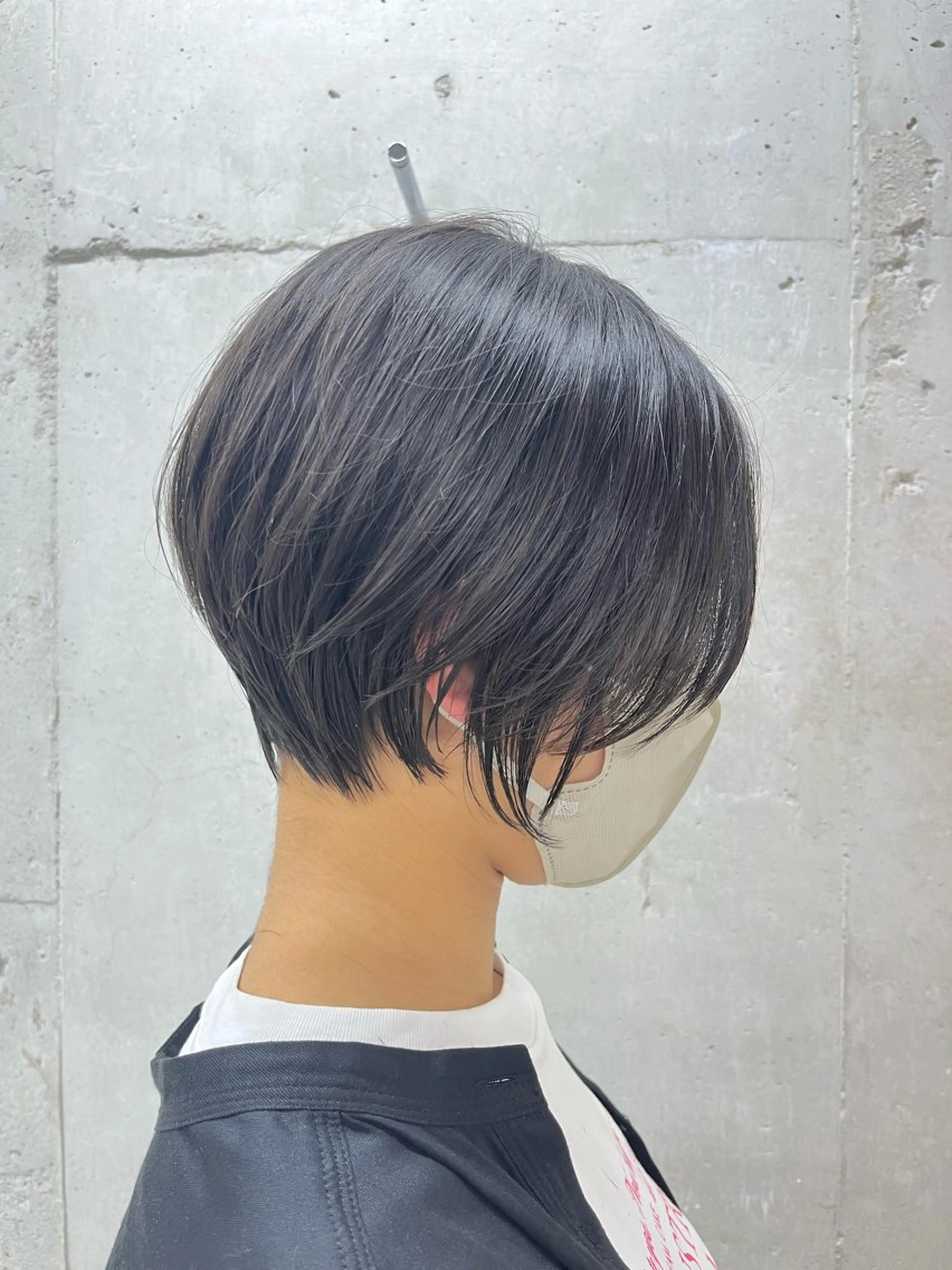 ショート 丸みショート くびれヘア ショートヘア メンズ特化/パーマ/ 骨格矯正カット/真人のヘアスタイル