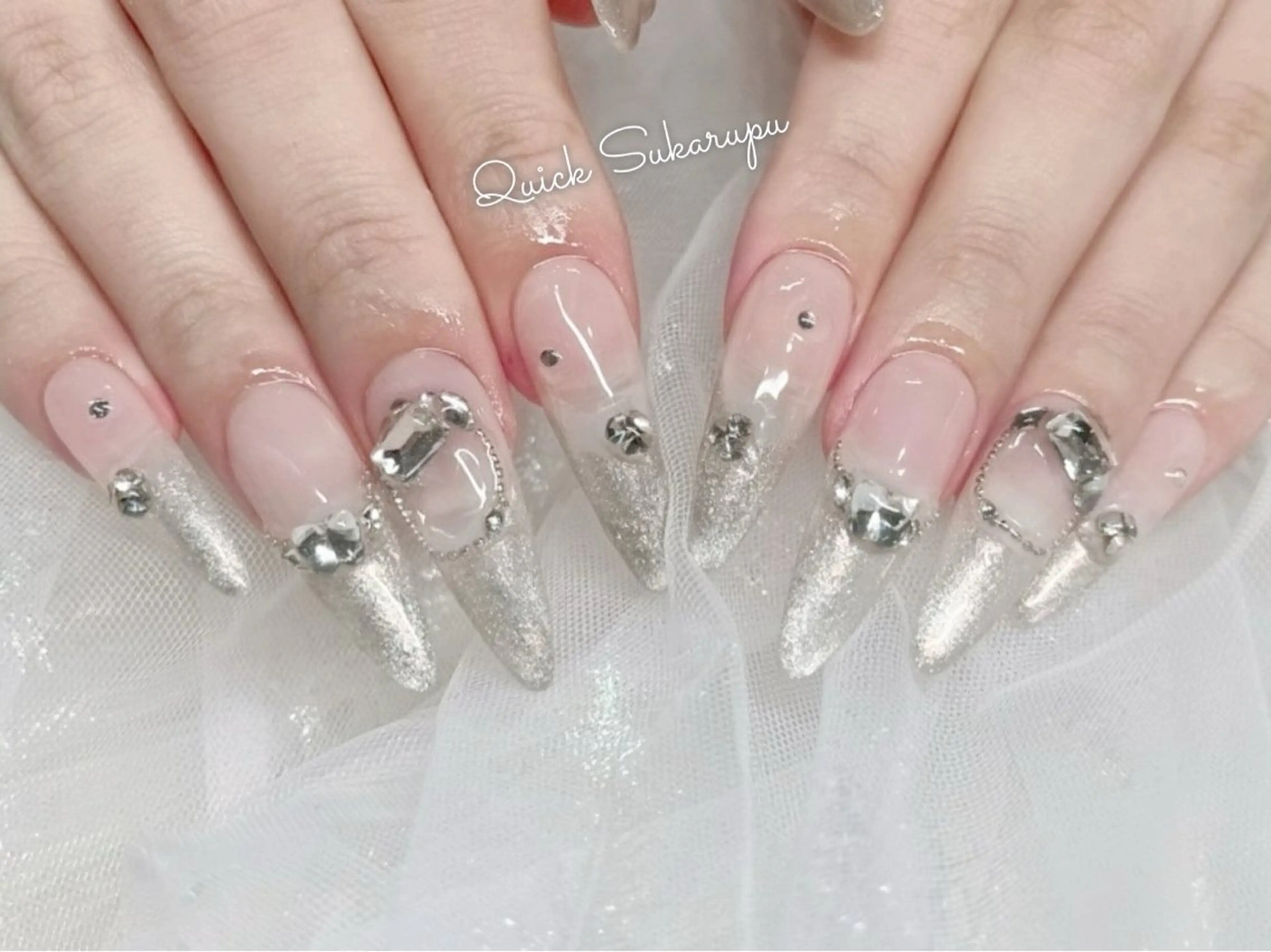 ネイル スカルプネイル ネイルチップ ワンホンネイル ハンドネイル Quick Sukarupu 高田馬場店所属・Quick Sukarupuのネイルデザイン